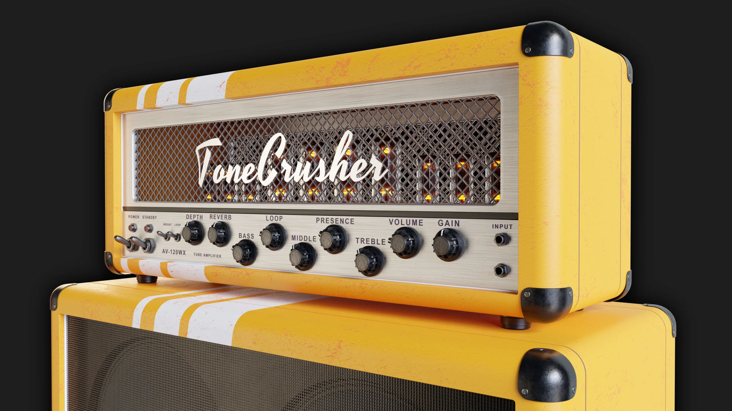 Guitar Amplifiers - 3D Asset Pack