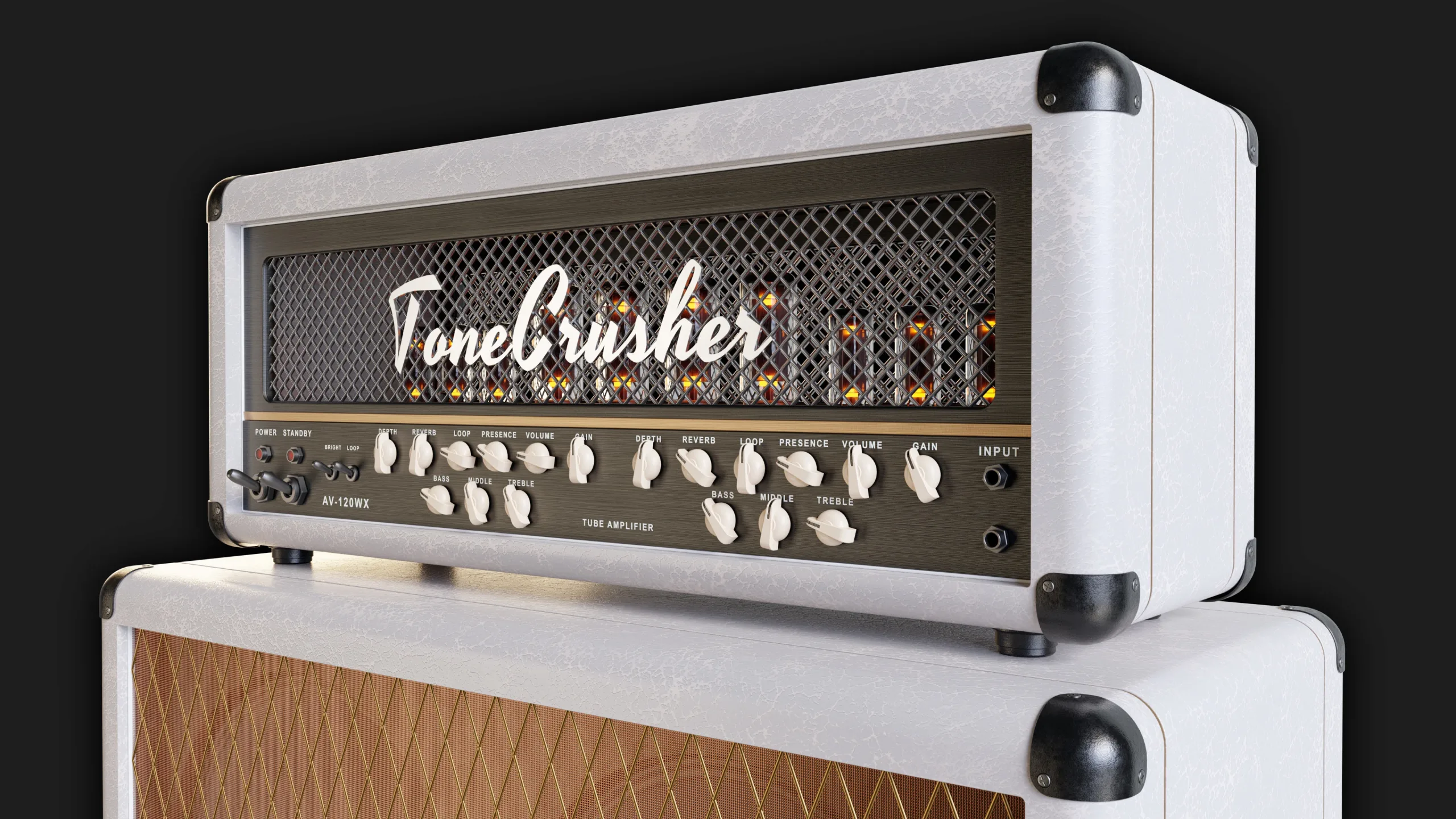 Guitar Amplifiers - 3D Asset Pack