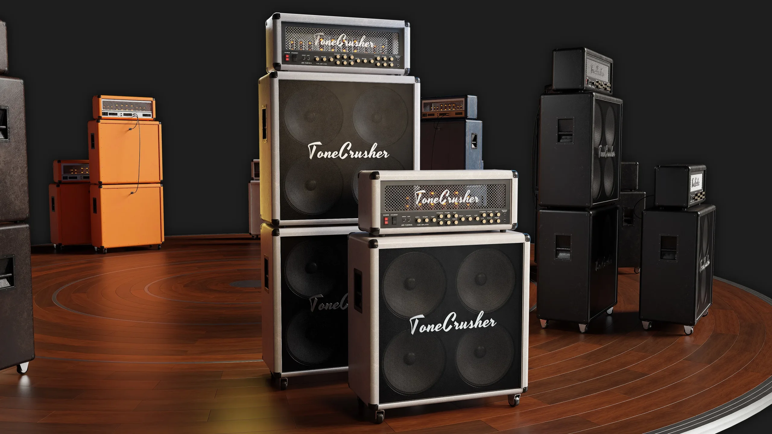 Guitar Amplifiers - 3D Asset Pack