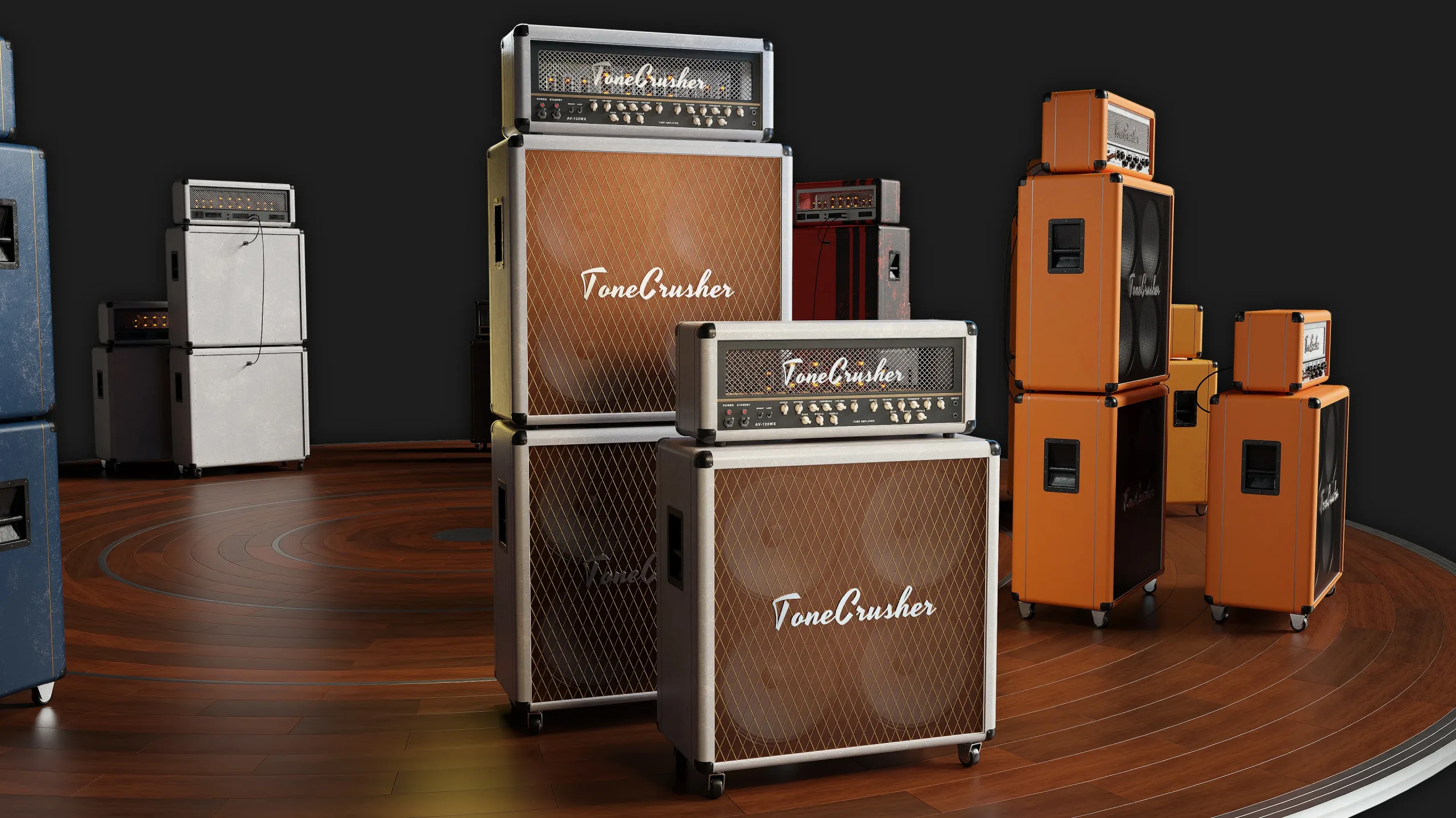 Guitar Amplifiers - 3D Asset Pack