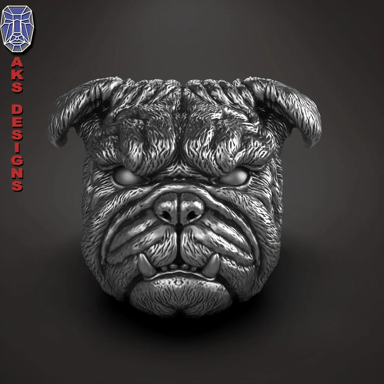 Ring Jewelry Bulldog Version 1