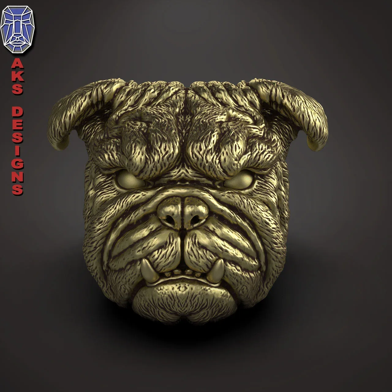 Ring Jewelry Bulldog Version 1