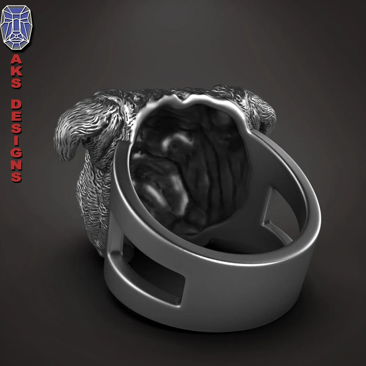 Ring Jewelry Bulldog Version 1