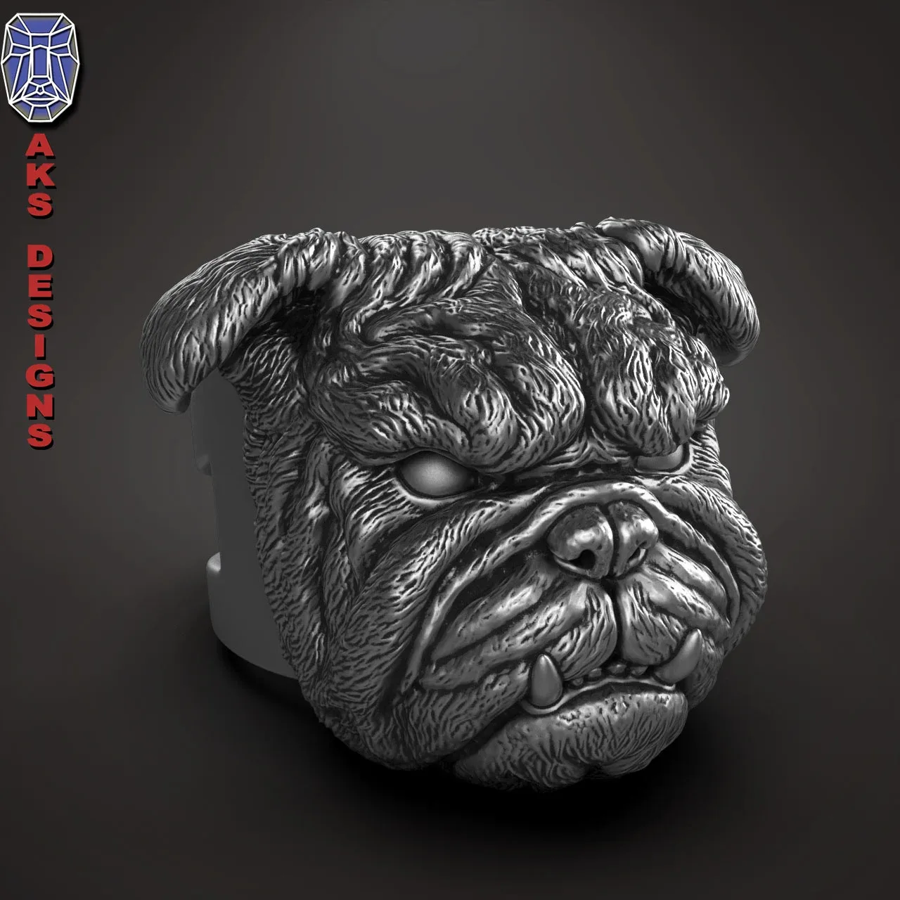 Ring Jewelry Bulldog Version 1