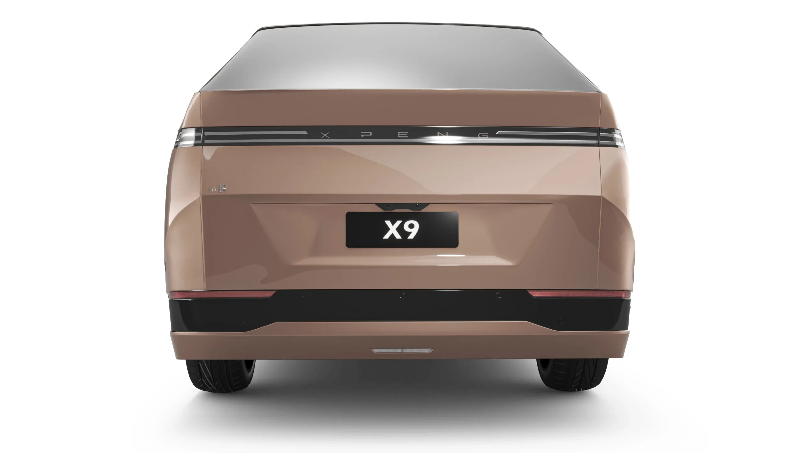 2024 Xpeng X9 With Interior 3D Model