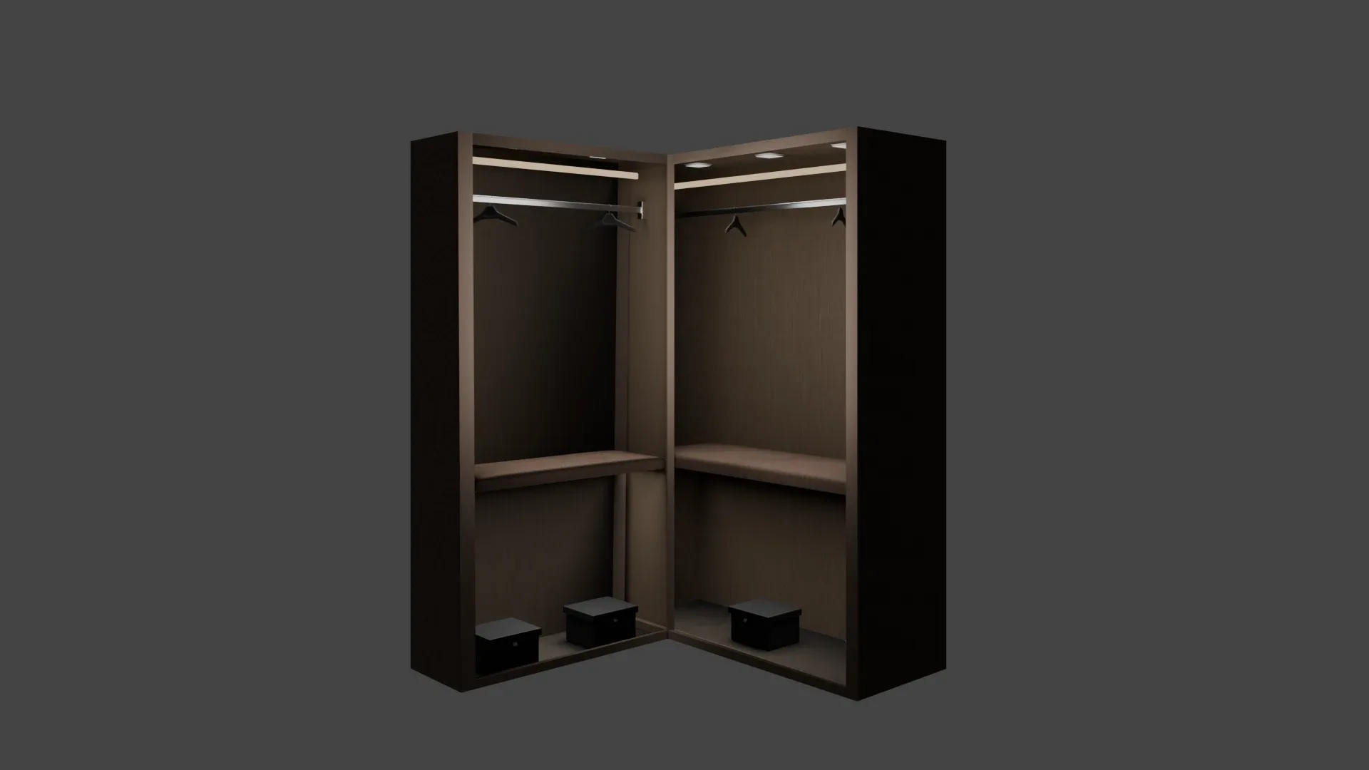 Corner Wardrobe