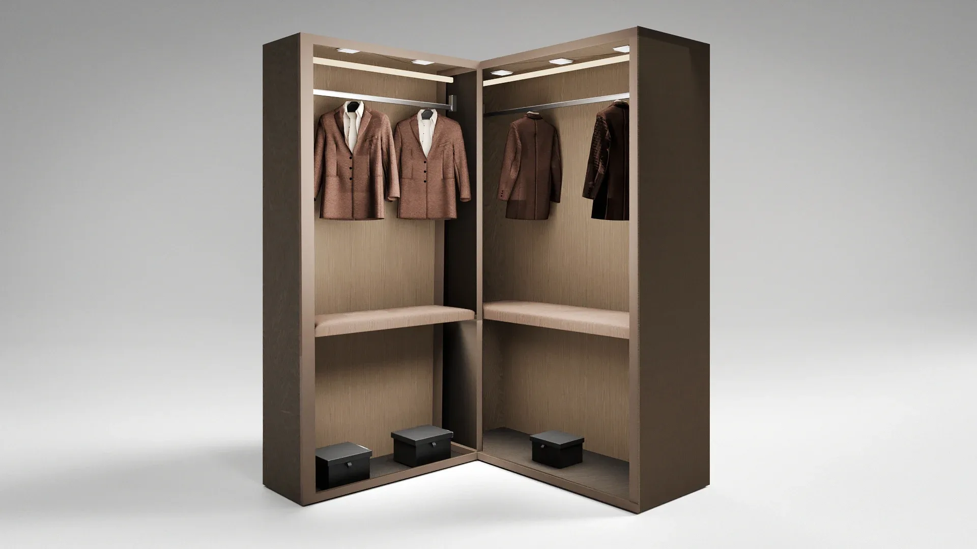 Corner Wardrobe