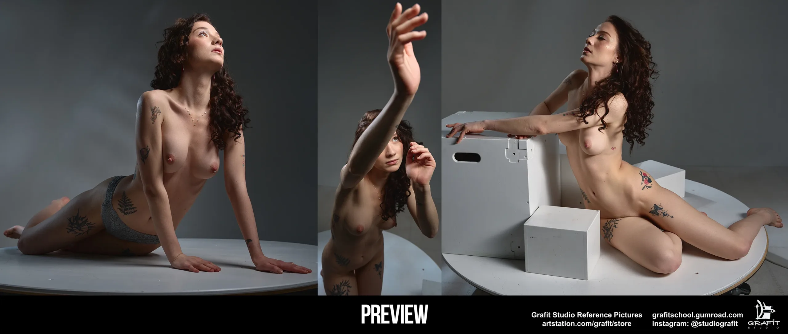 800+ Expressive Mermaid Poses