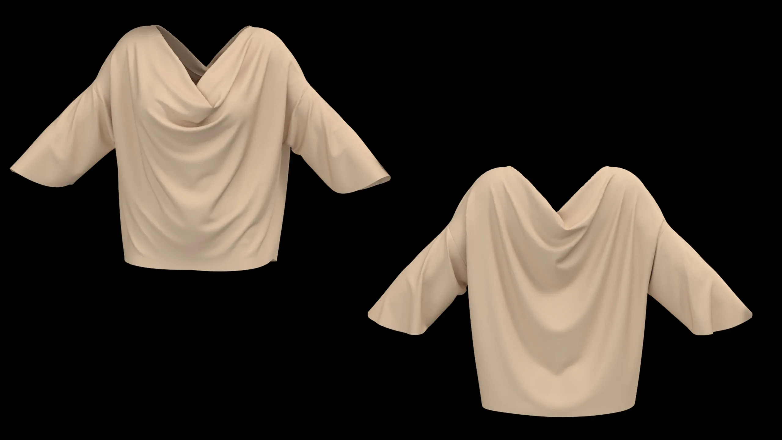 29 Different types of Women's Tops + Zprj +Obj + Fbx