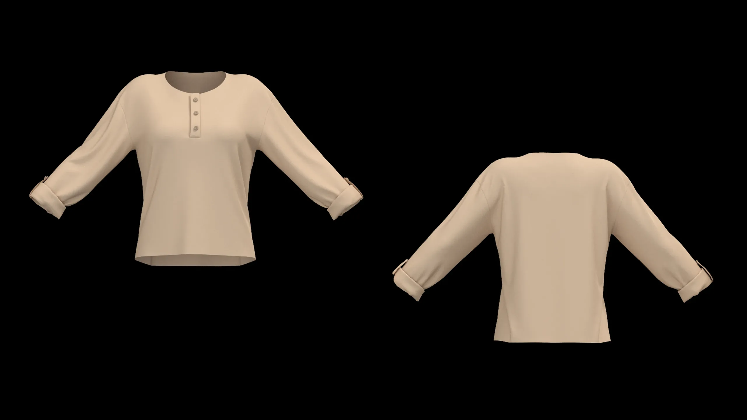 29 Different types of Women's Tops + Zprj +Obj + Fbx