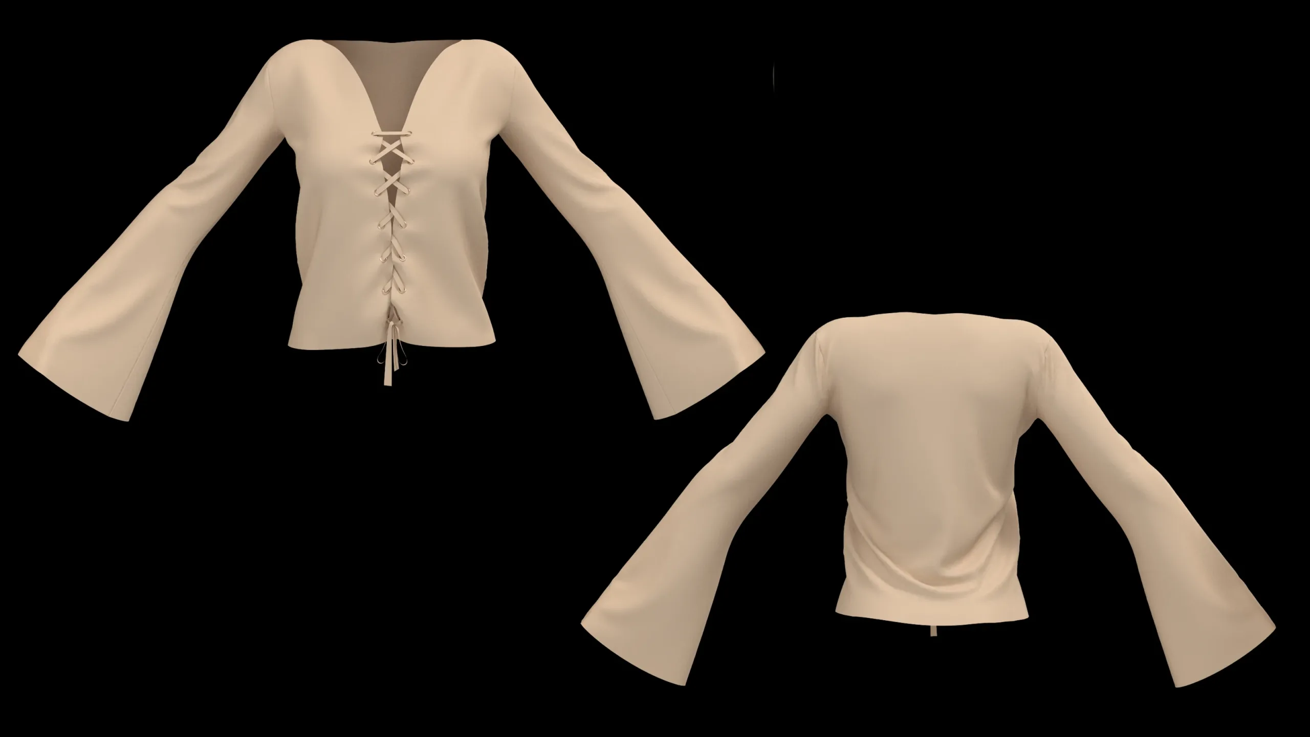 29 Different types of Women's Tops + Zprj +Obj + Fbx