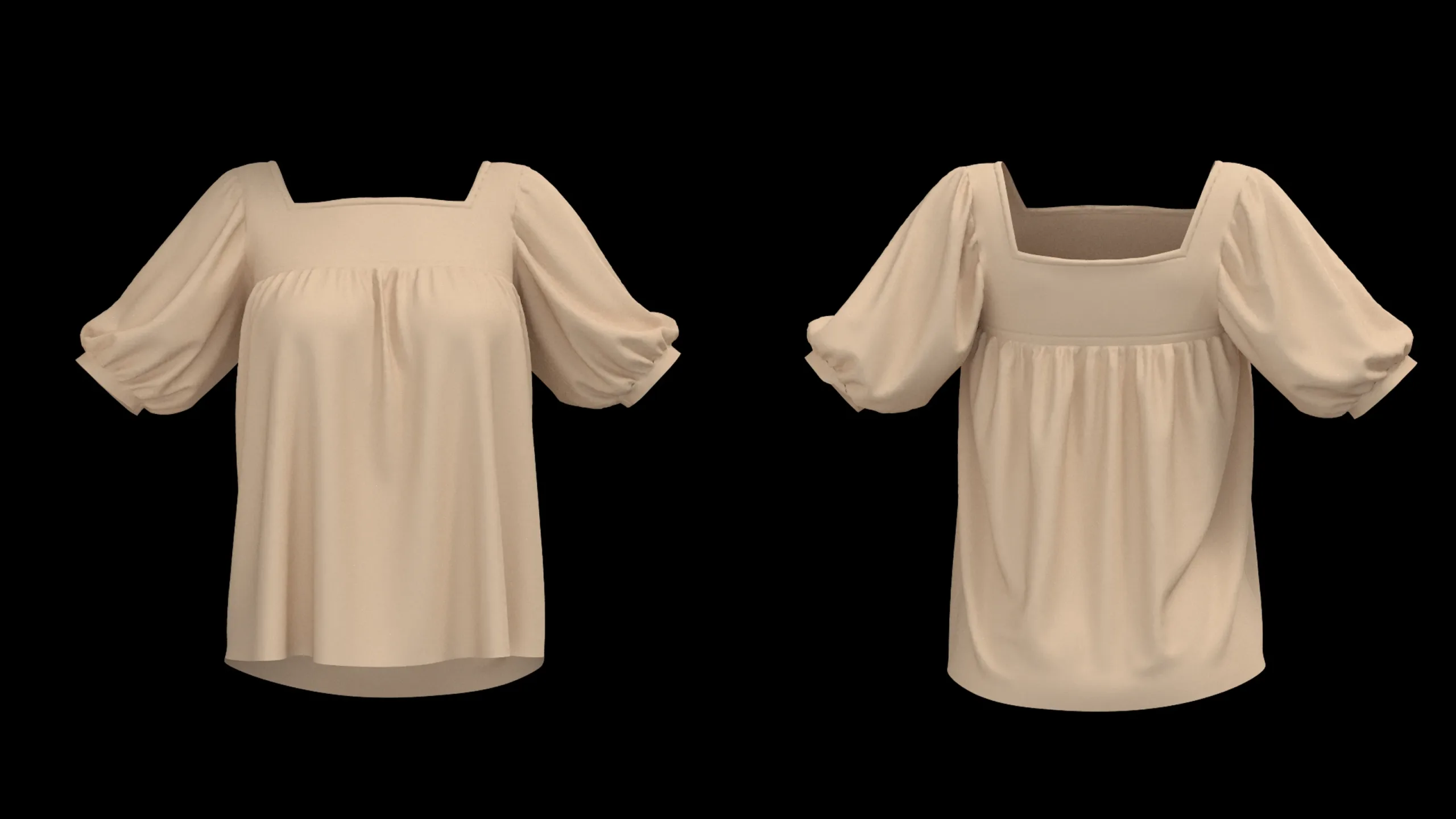 29 Different types of Women's Tops + Zprj +Obj + Fbx