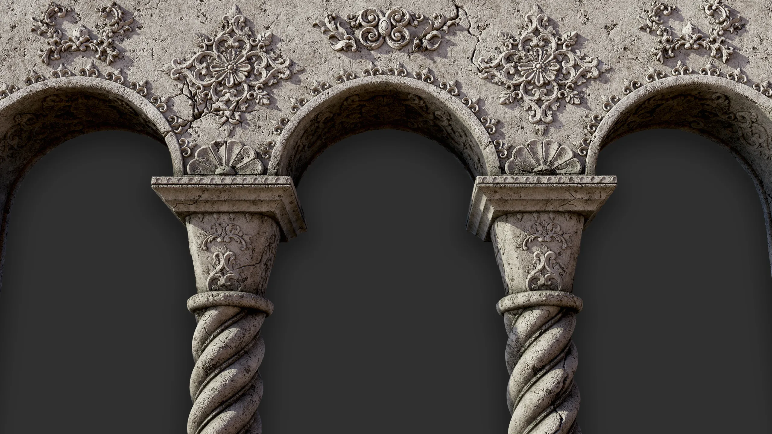 200 Ornament Alpha Brush (4K) + 3D Models - Vol 1