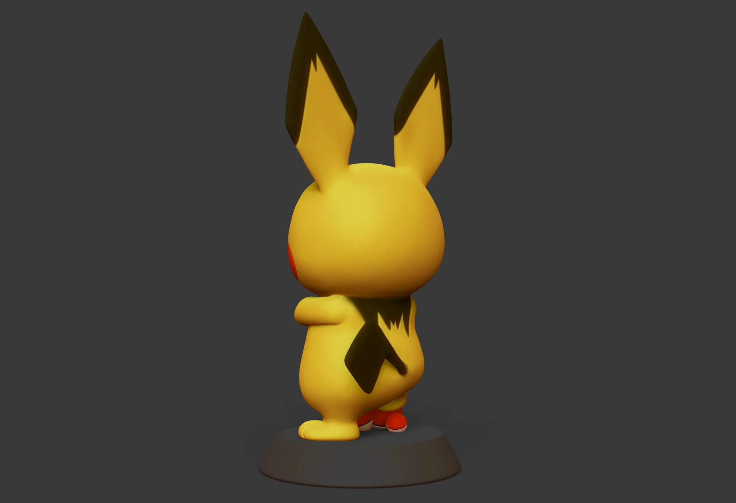 Pichu Pokemon 3D print STL file