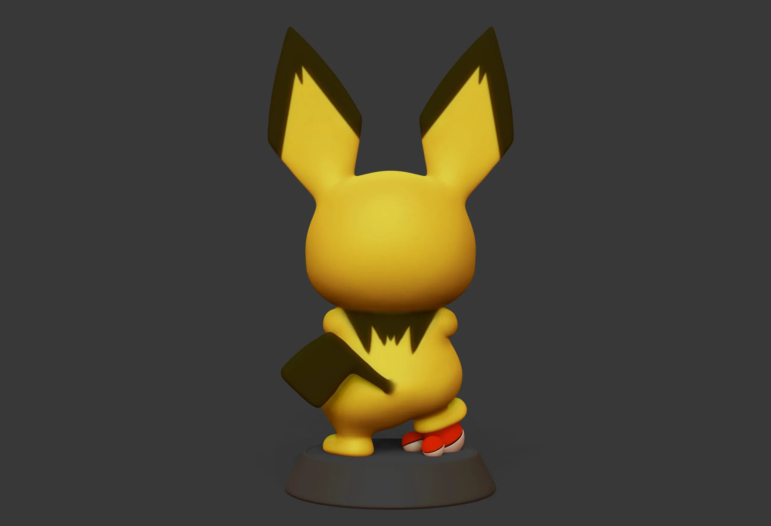 Pichu Pokemon 3D print STL file