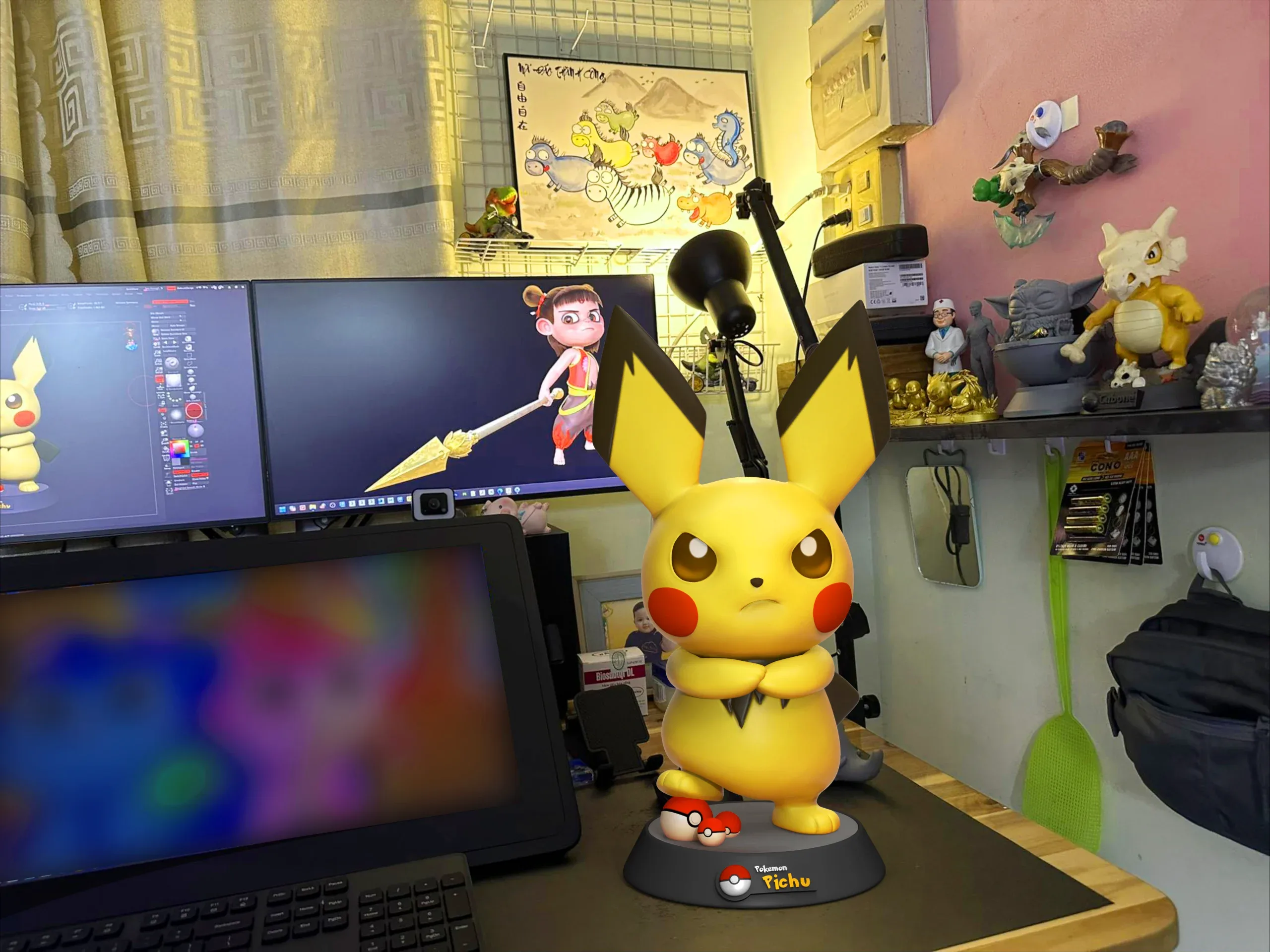 Pichu Pokemon 3D print STL file