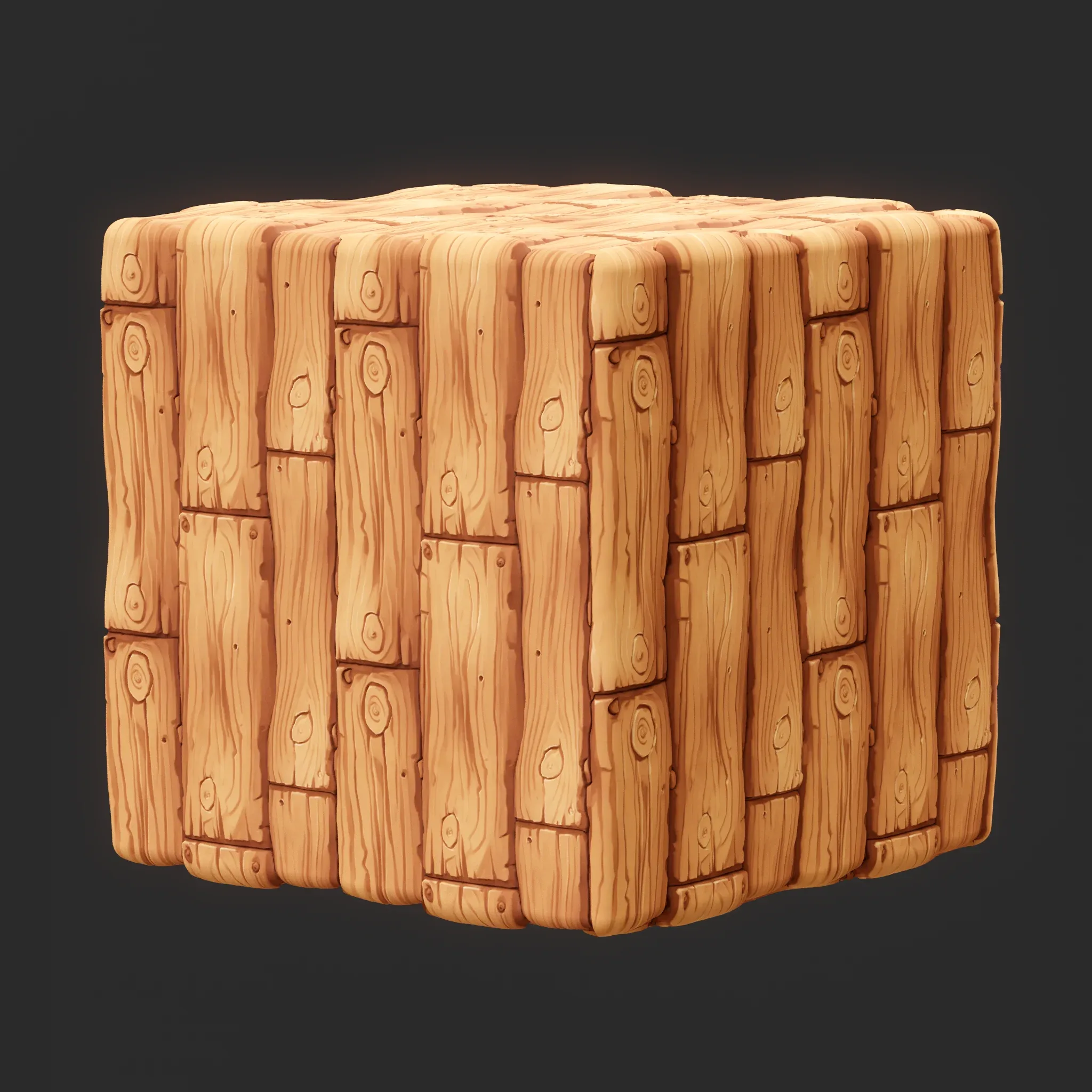 Stylized Wood Seamless Texture