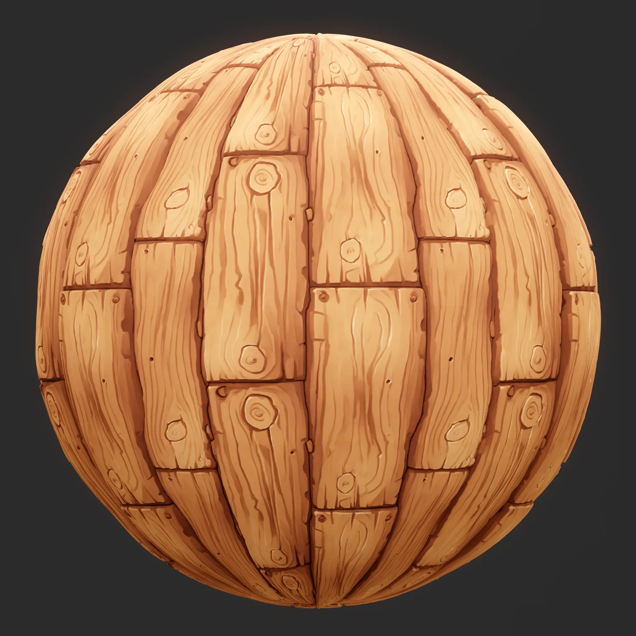 Stylized Wood Seamless Texture