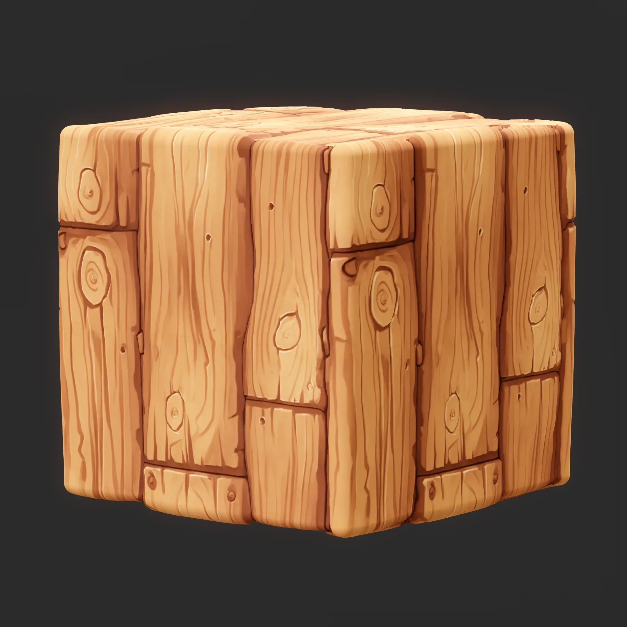 Stylized Wood Seamless Texture