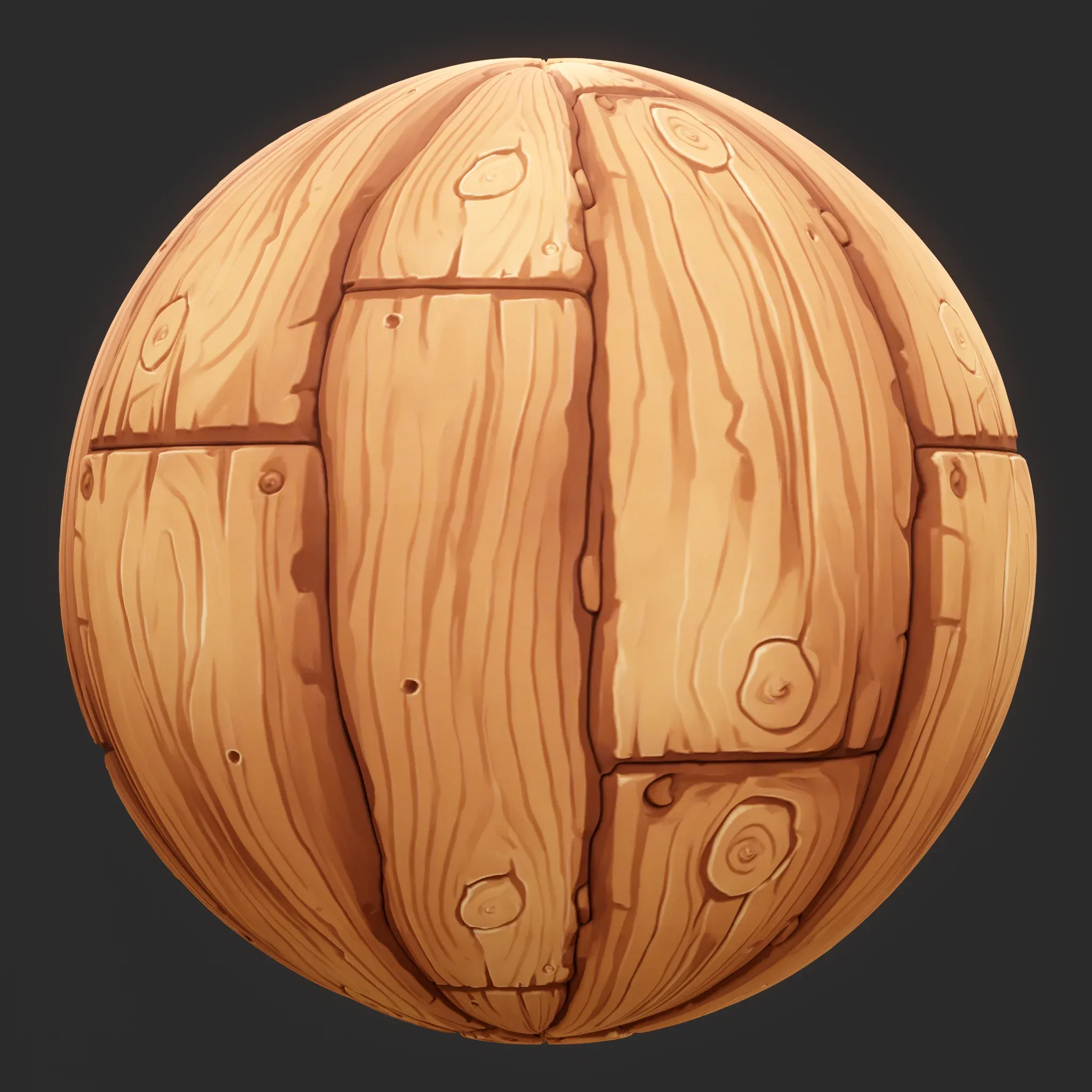 Stylized Wood Seamless Texture