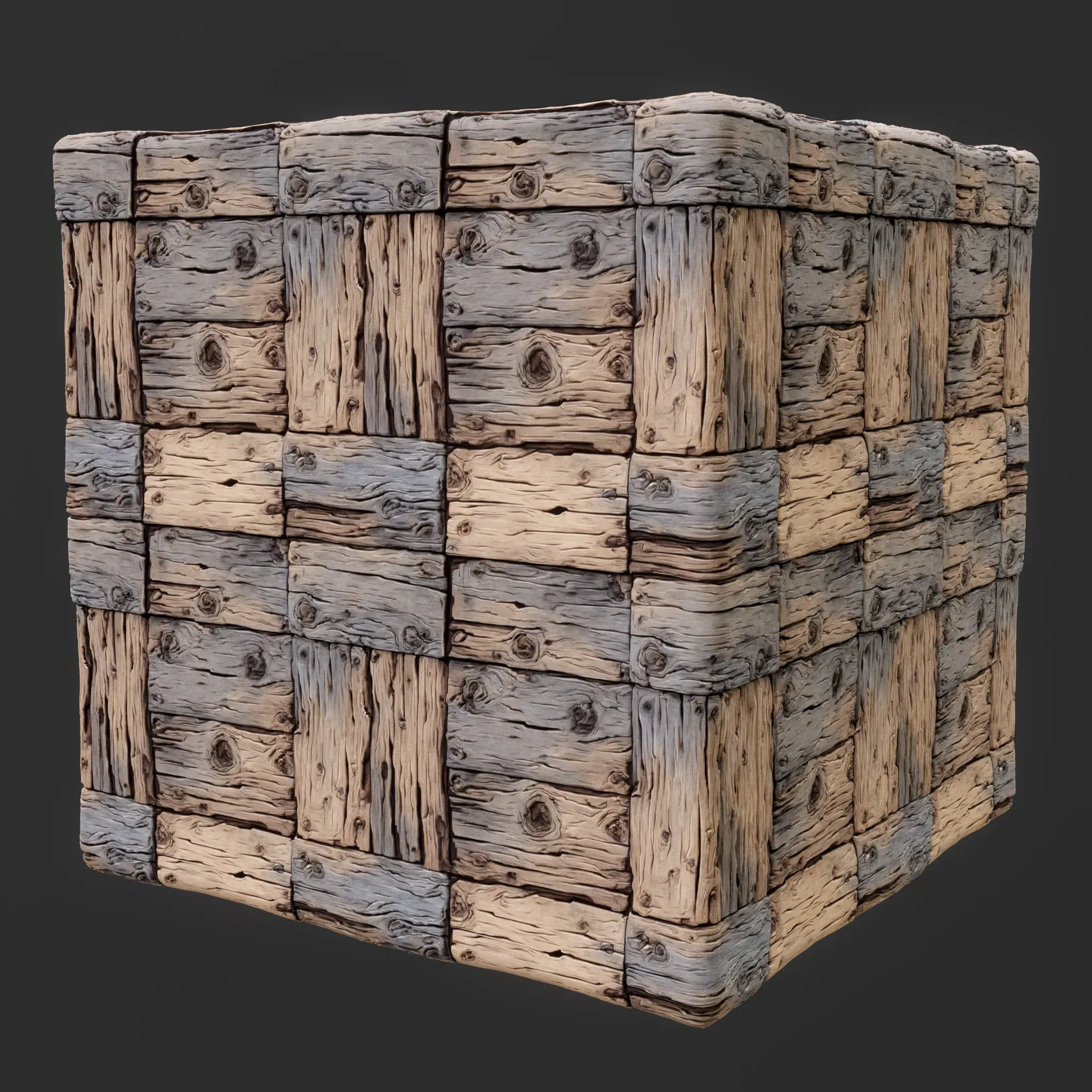 Stylized Wood Seamless Texture