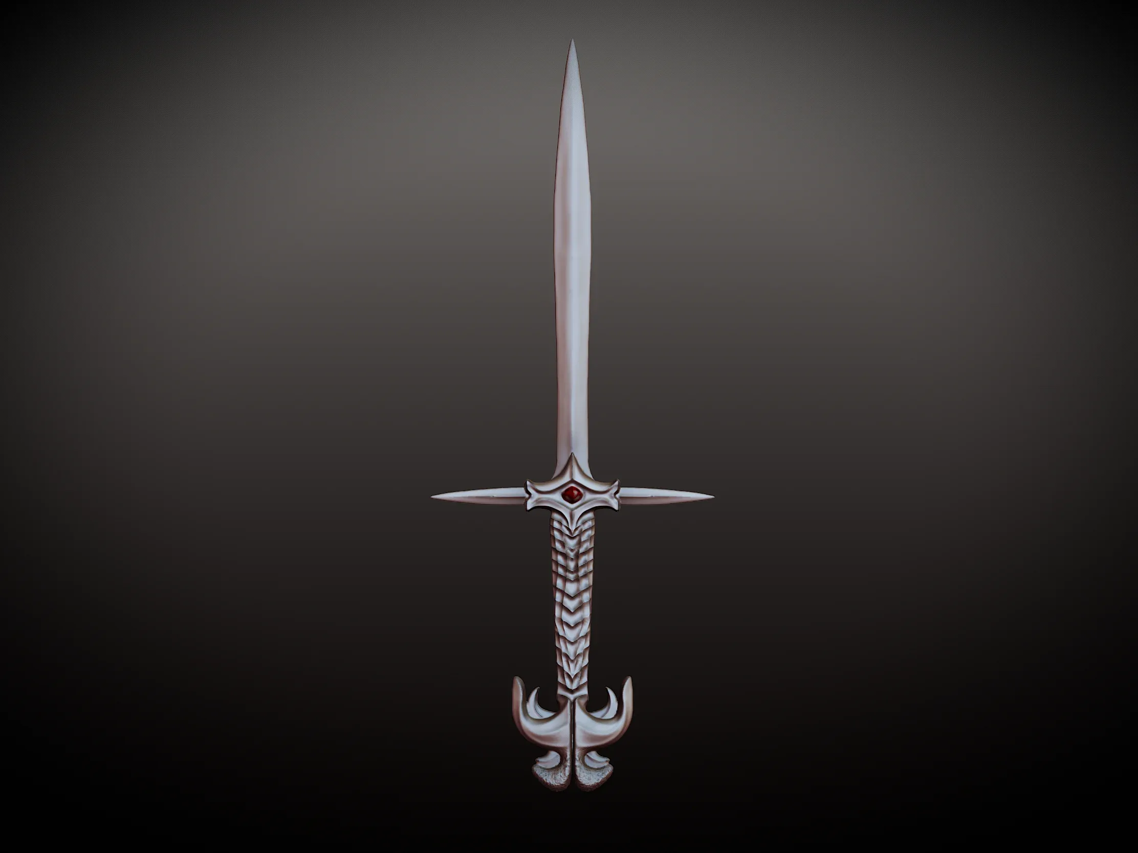 Celestial Shard Weapon 3d Model