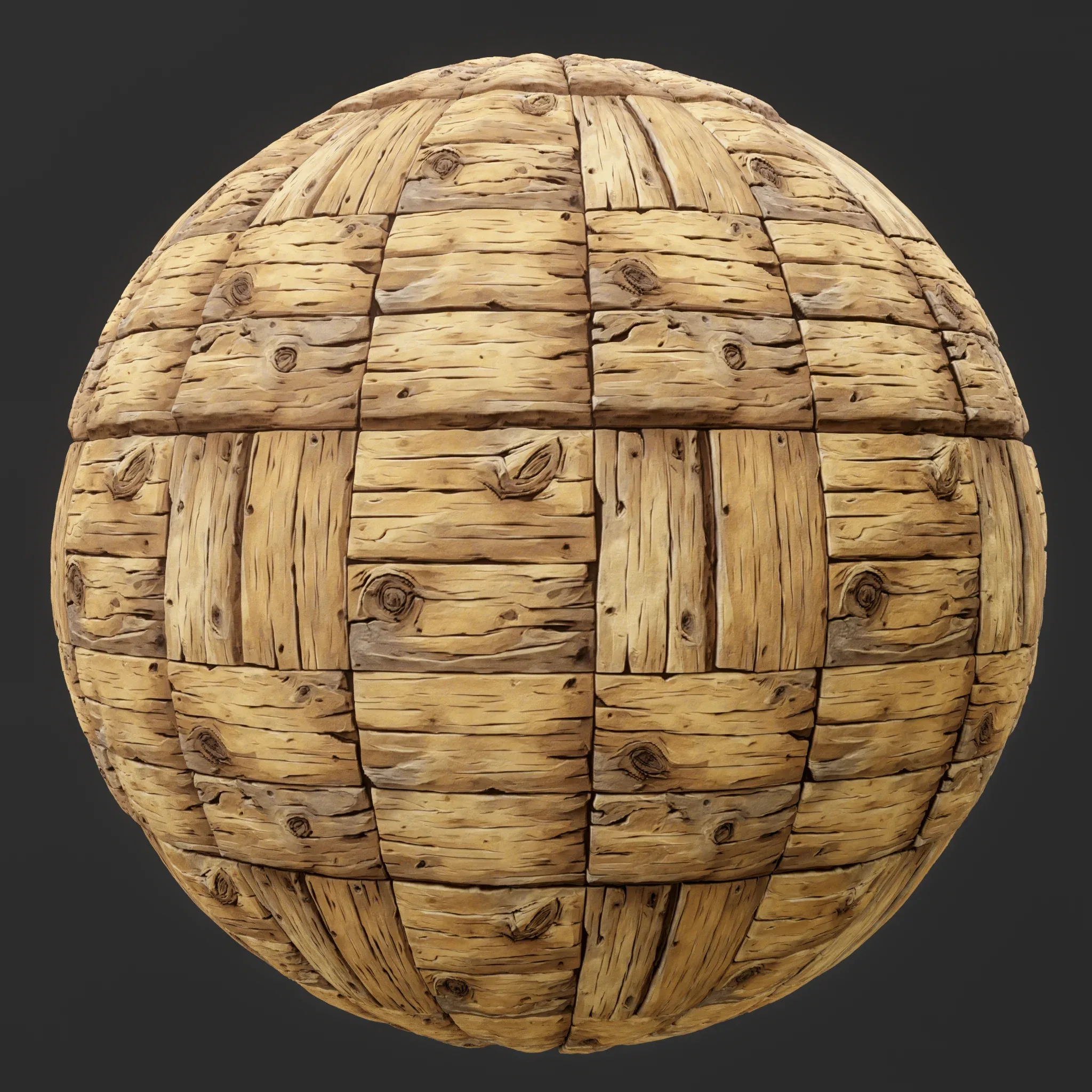 Stylized Wood Seamless Texture