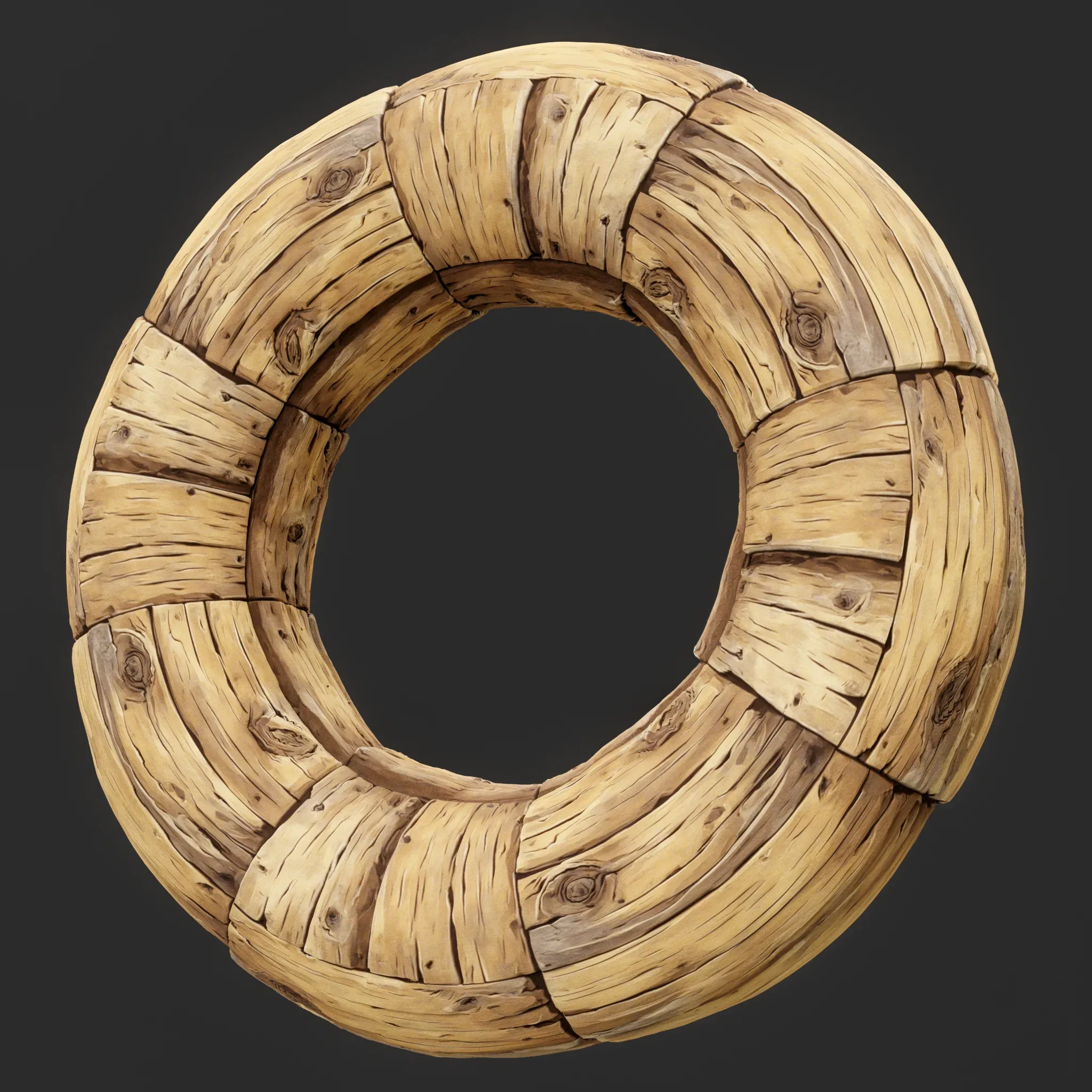 Stylized Wood Seamless Texture