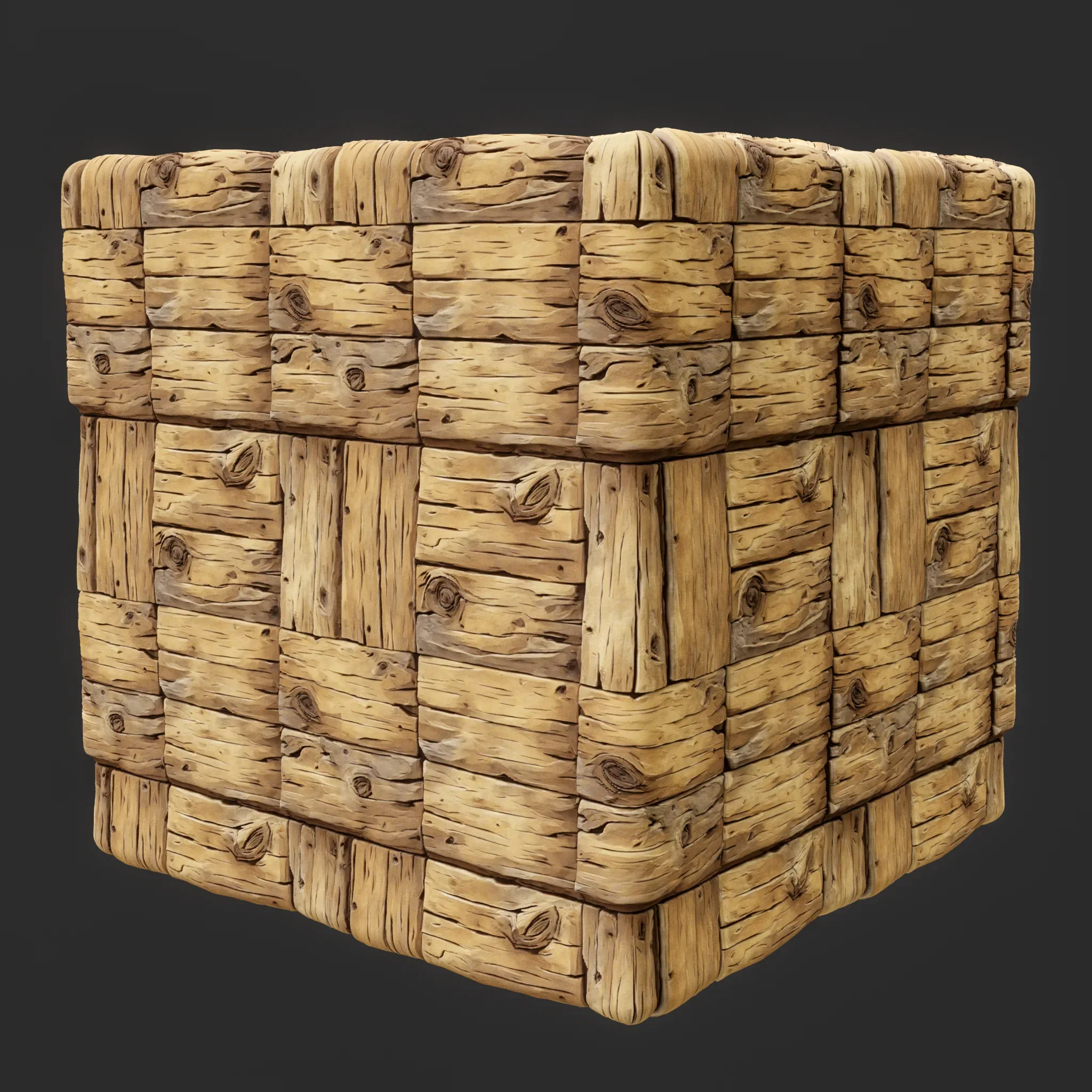 Stylized Wood Seamless Texture