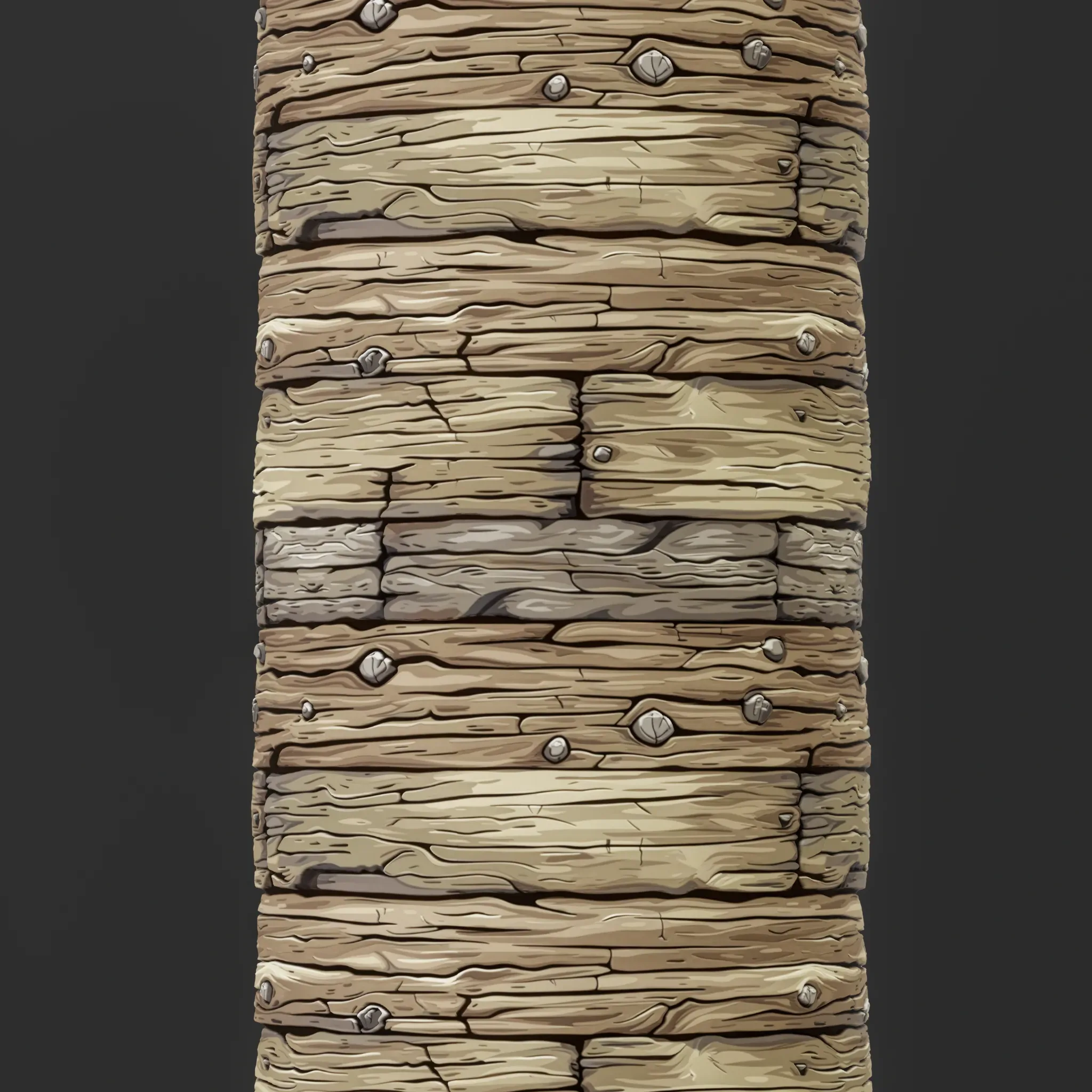 Stylized Wood Seamless Texture