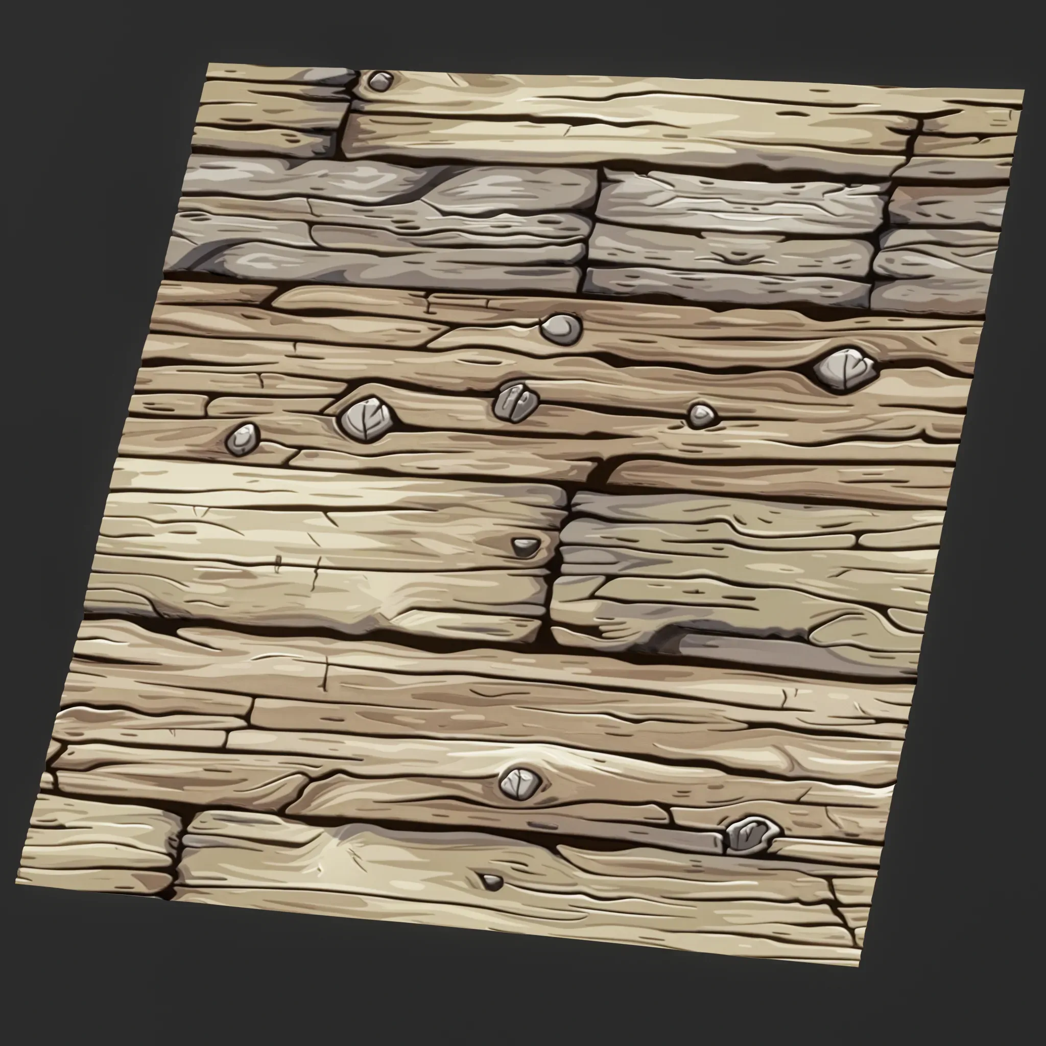 Stylized Wood Seamless Texture