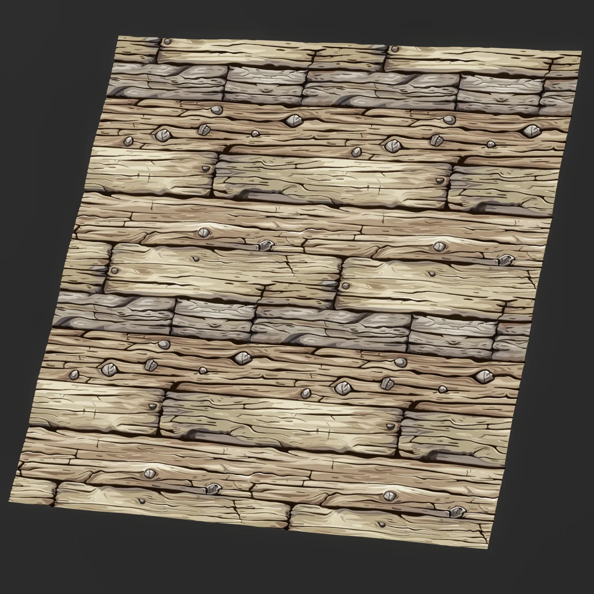 Stylized Wood Seamless Texture