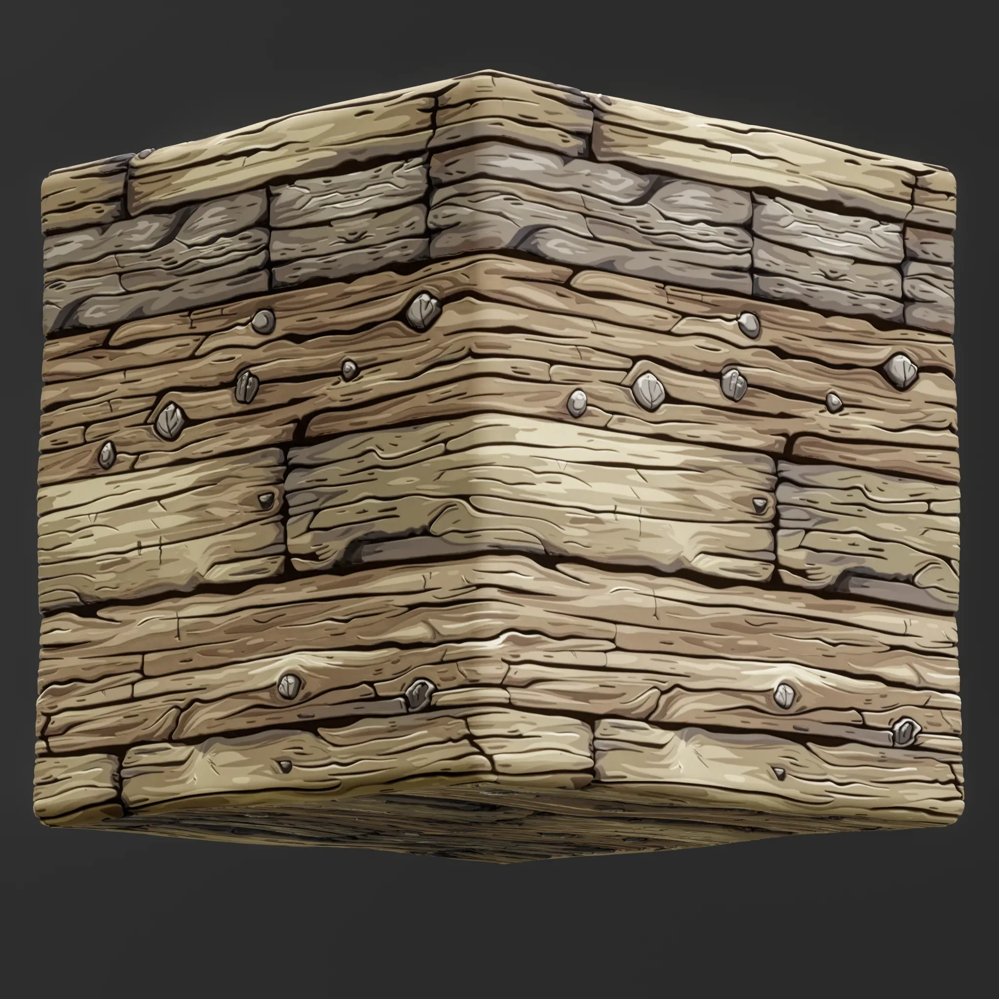 Stylized Wood Seamless Texture