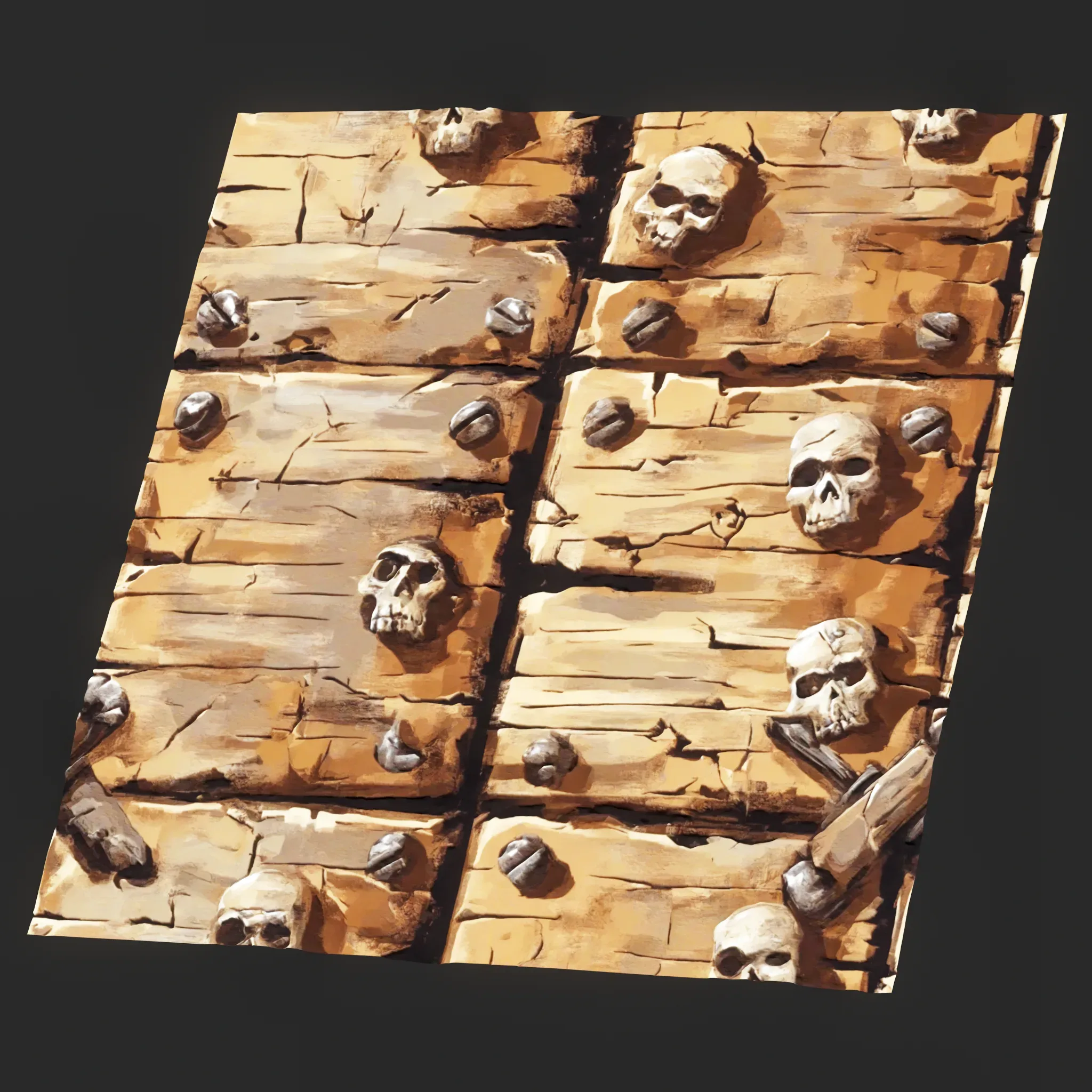 Stylized Wood Seamless Texture