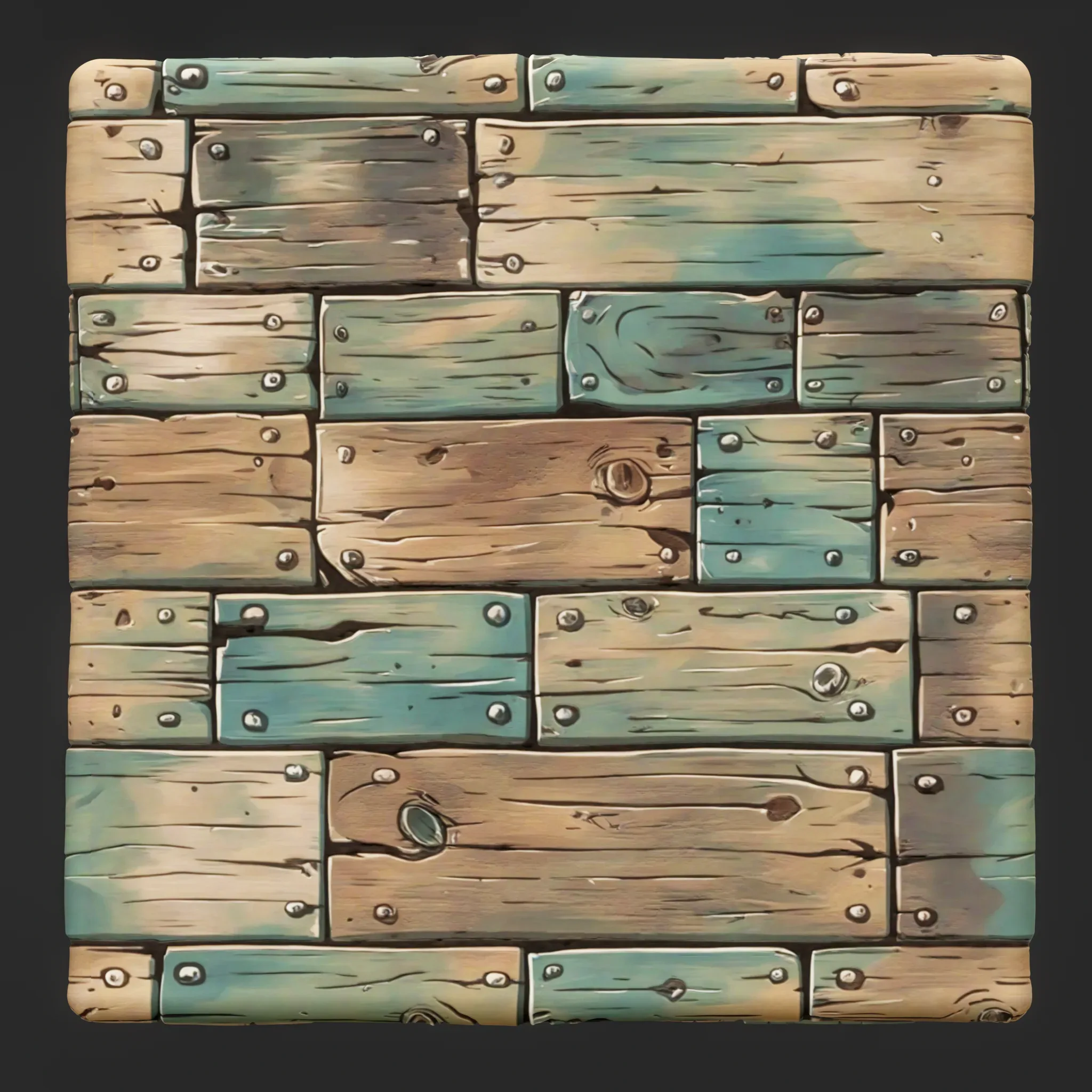 Stylized Wood Seamless Texture