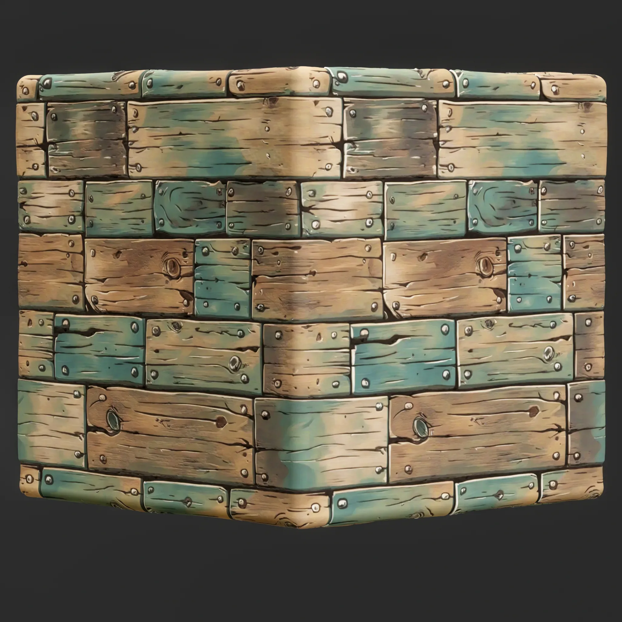 Stylized Wood Seamless Texture