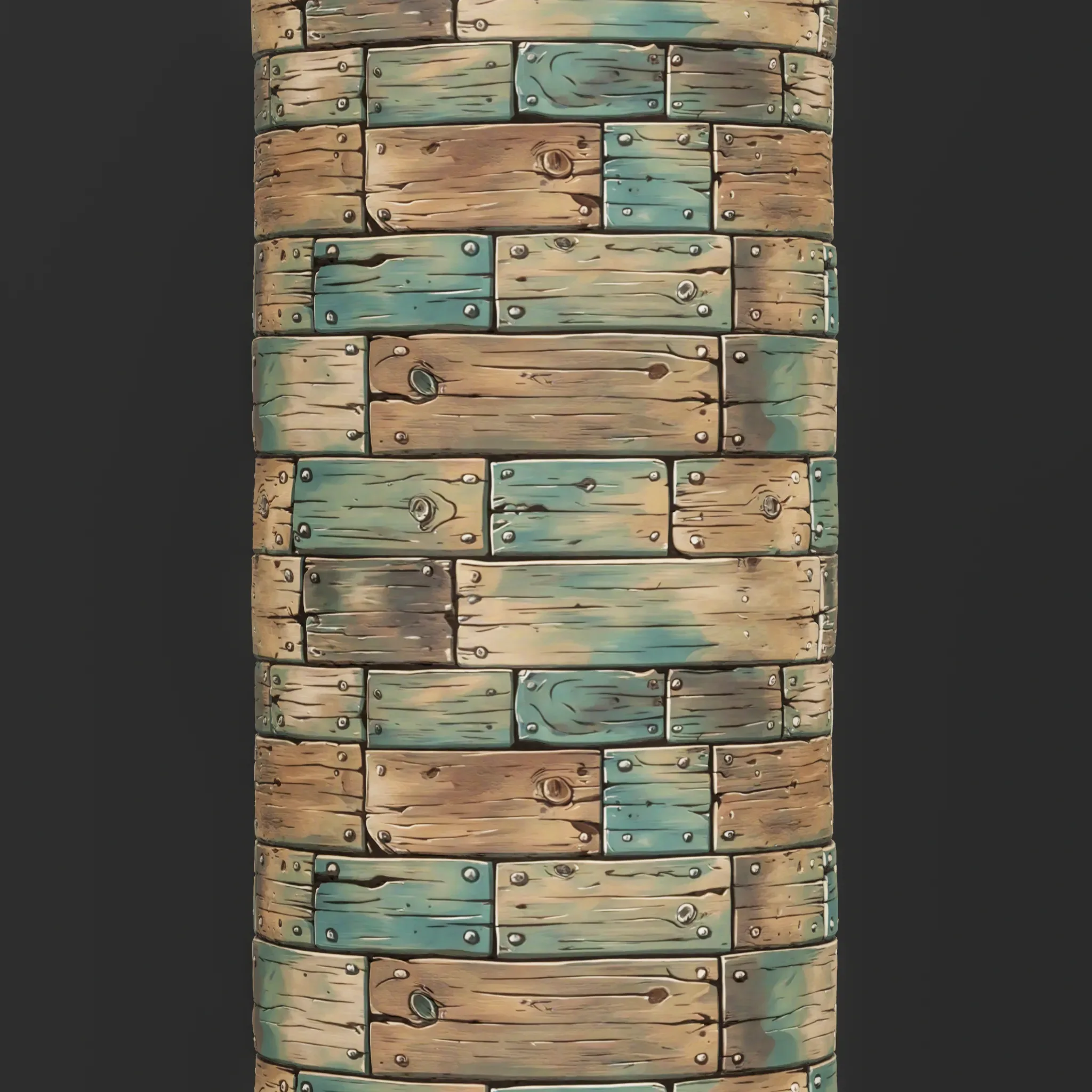 Stylized Wood Seamless Texture