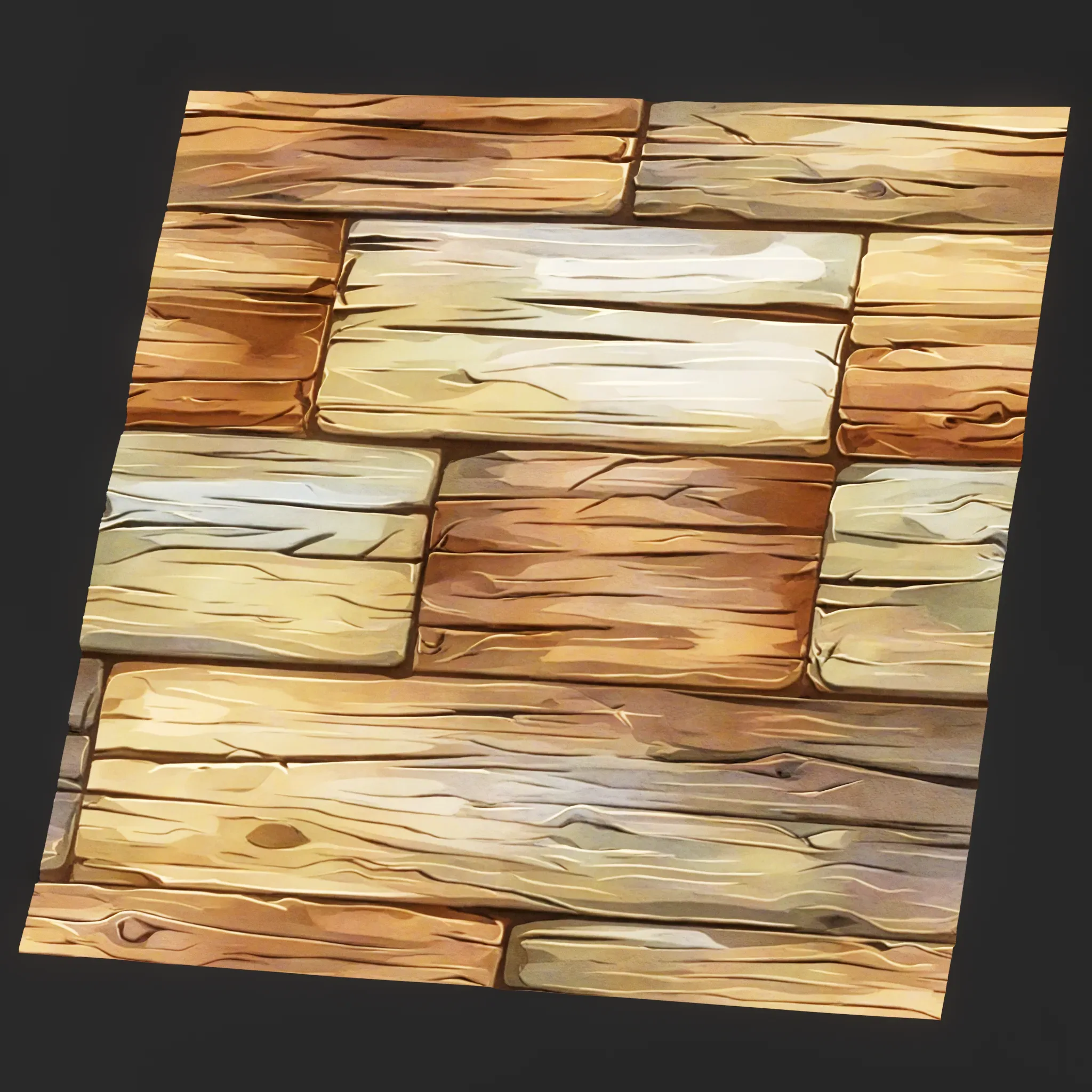 Stylized Wood Seamless Texture