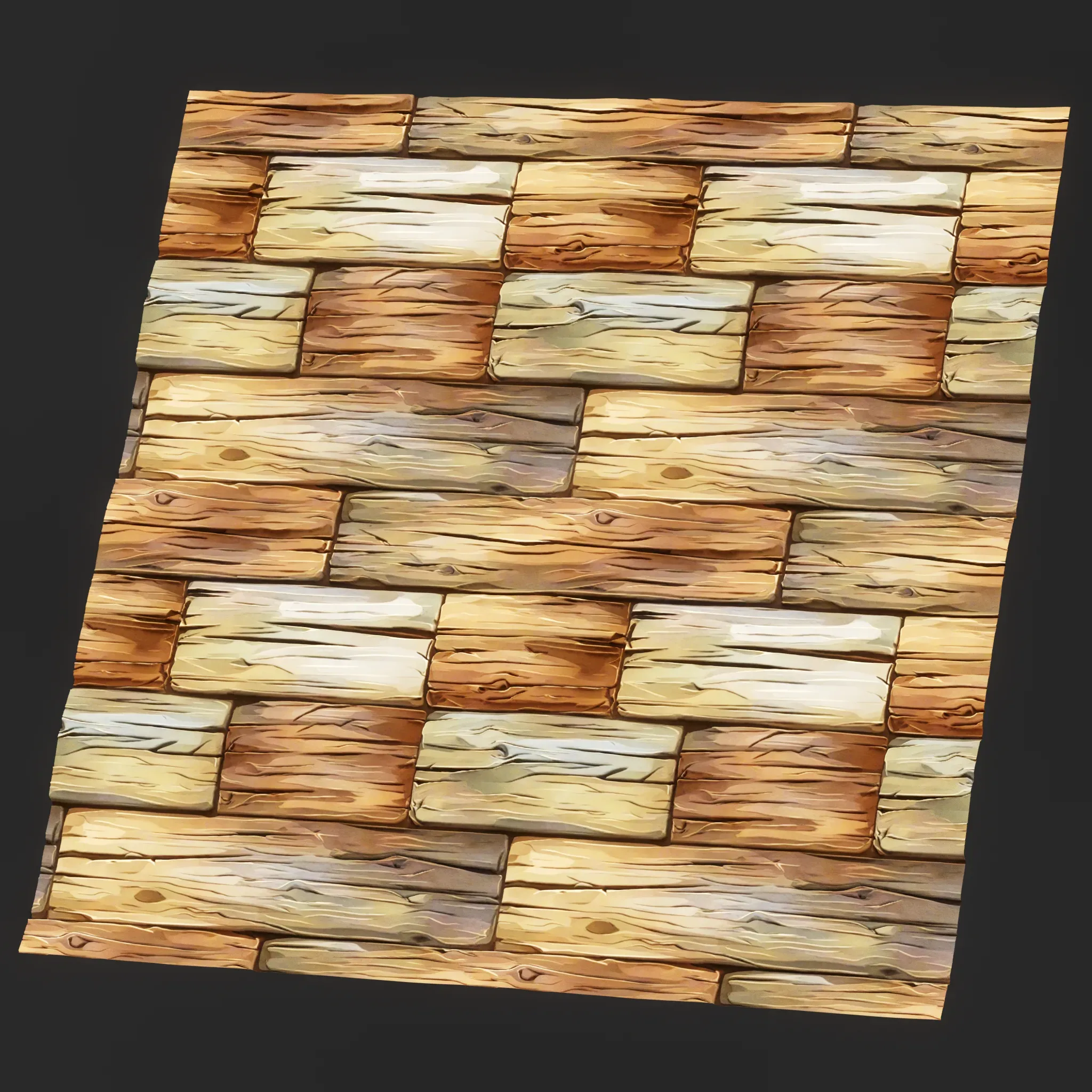 Stylized Wood Seamless Texture