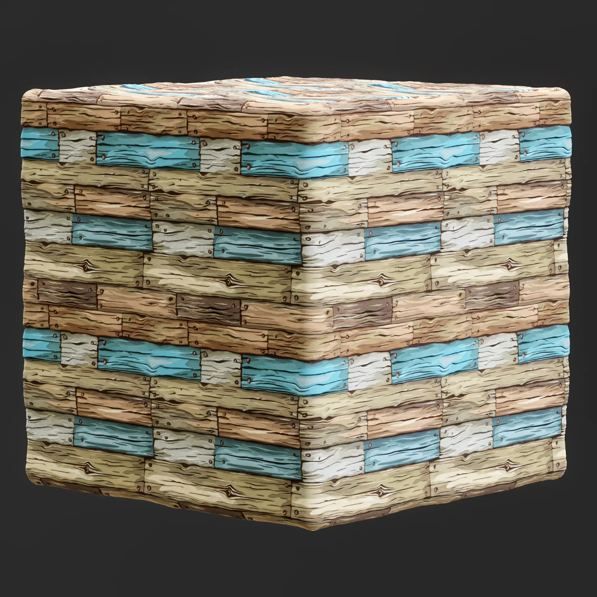 Stylized Wood Seamless Texture