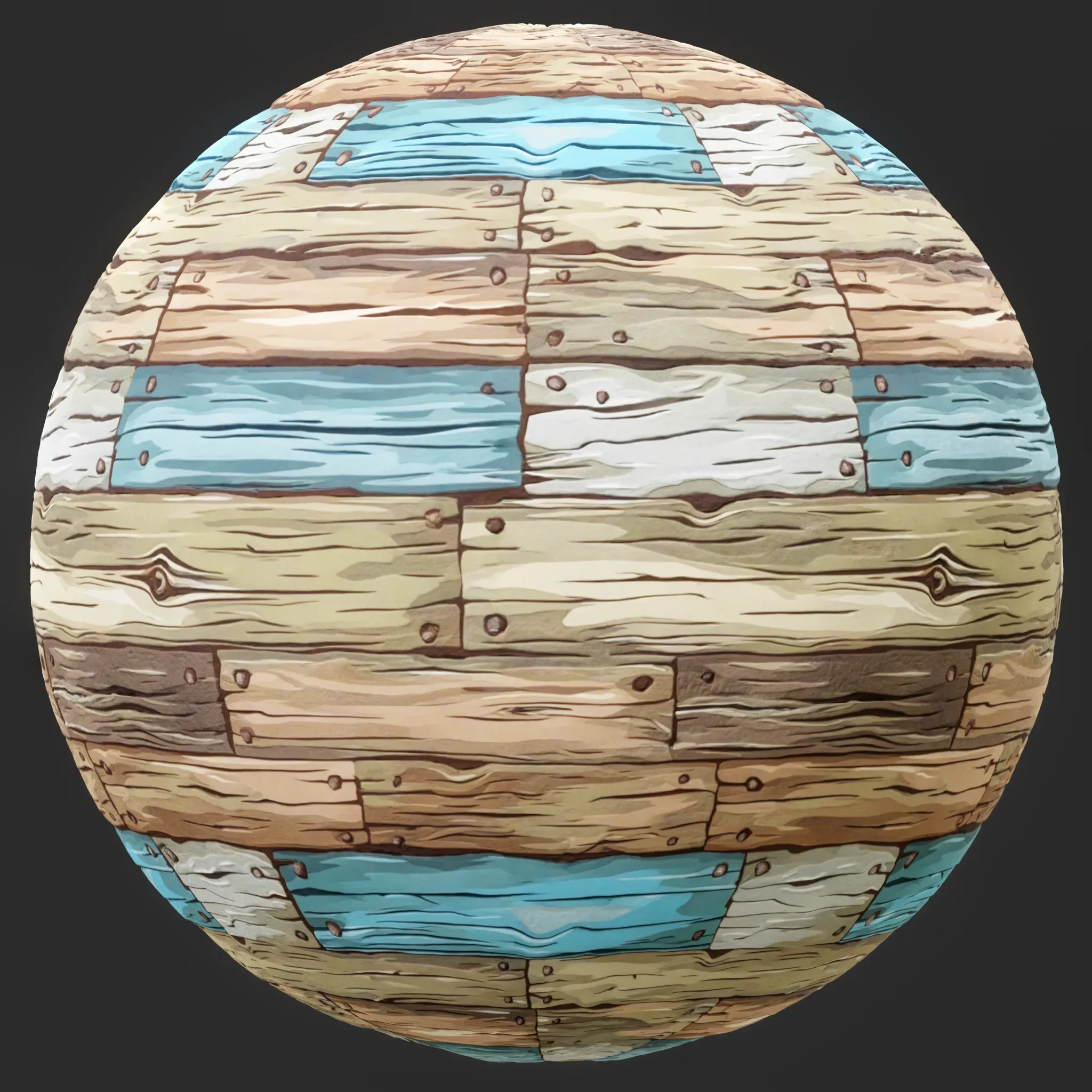 Stylized Wood Seamless Texture