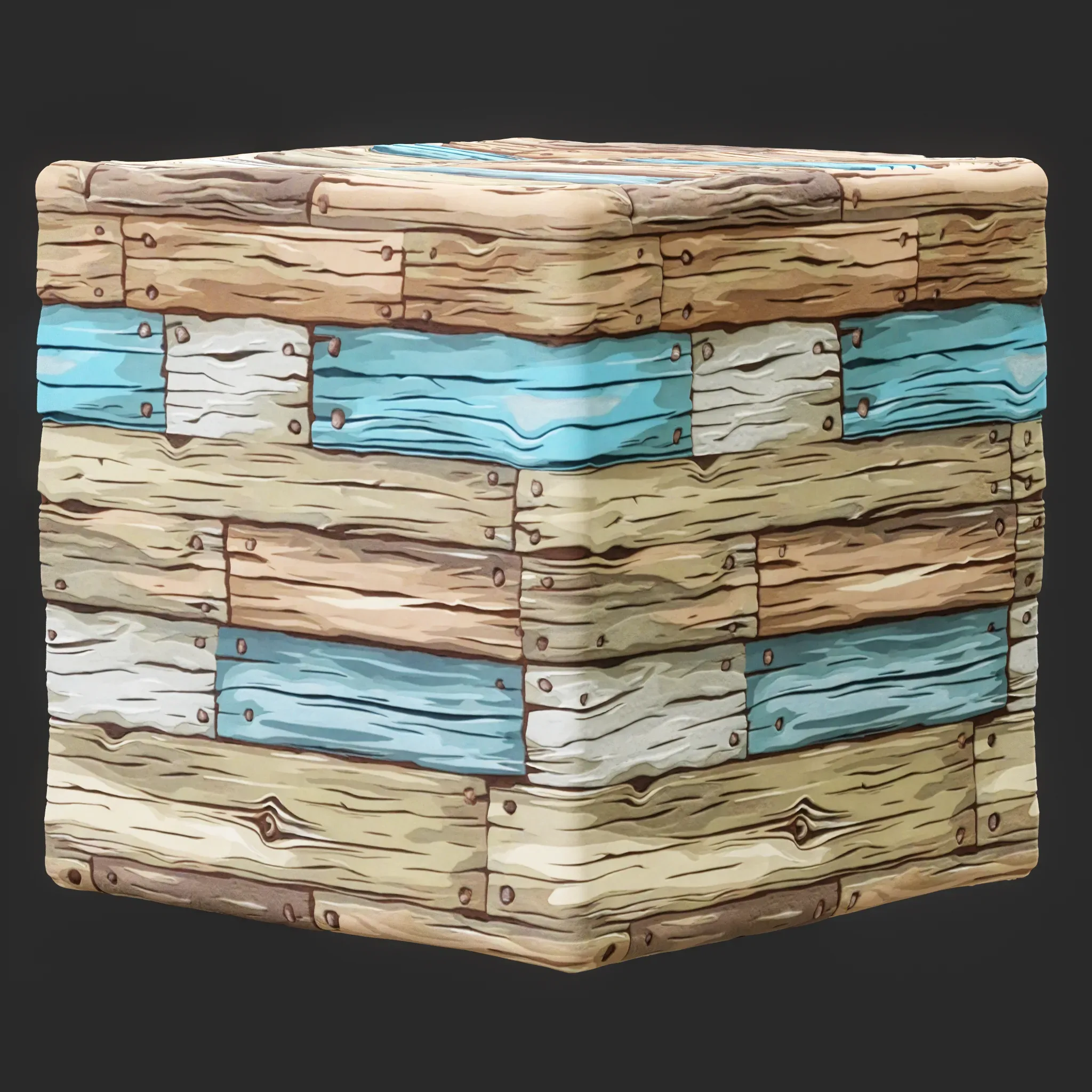 Stylized Wood Seamless Texture