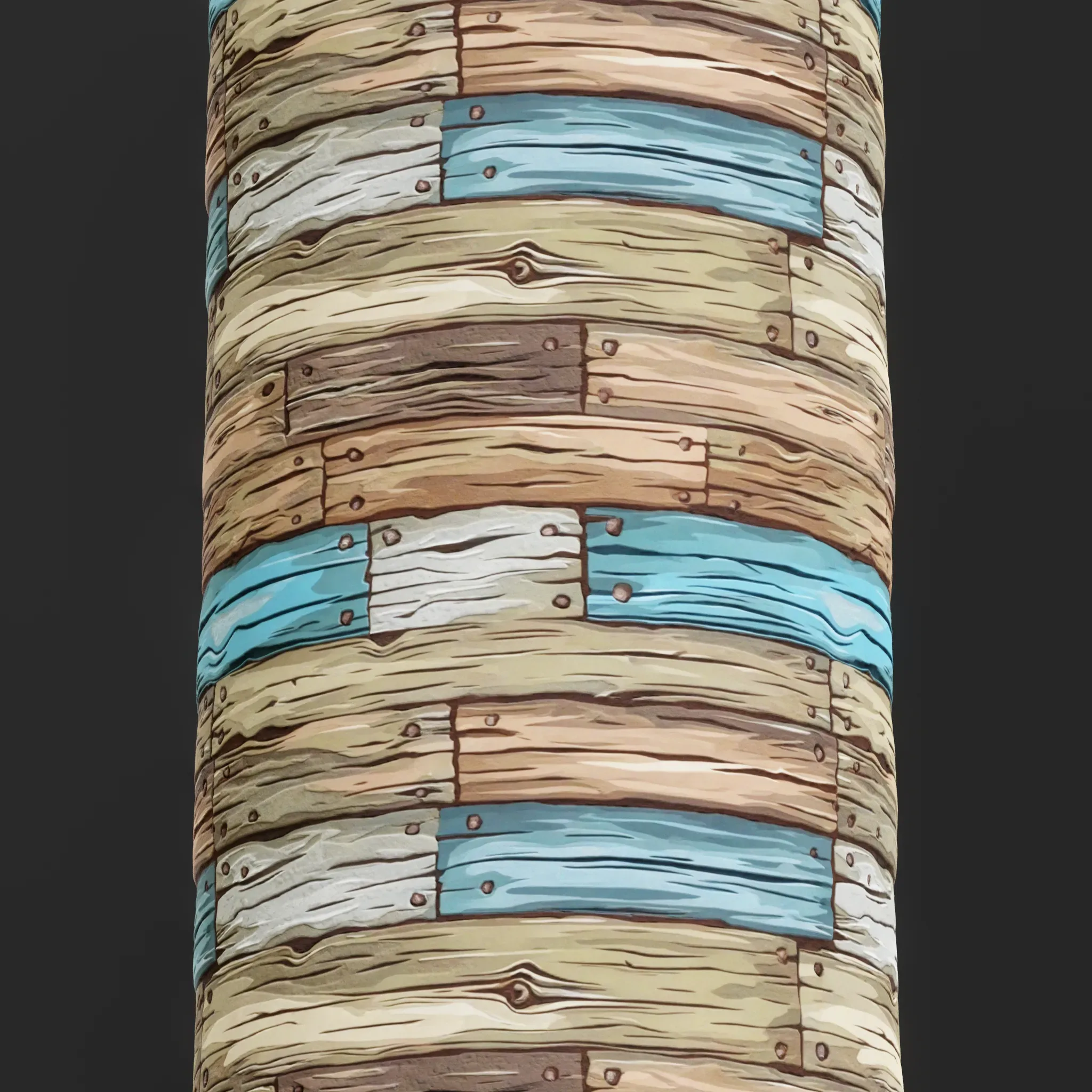 Stylized Wood Seamless Texture