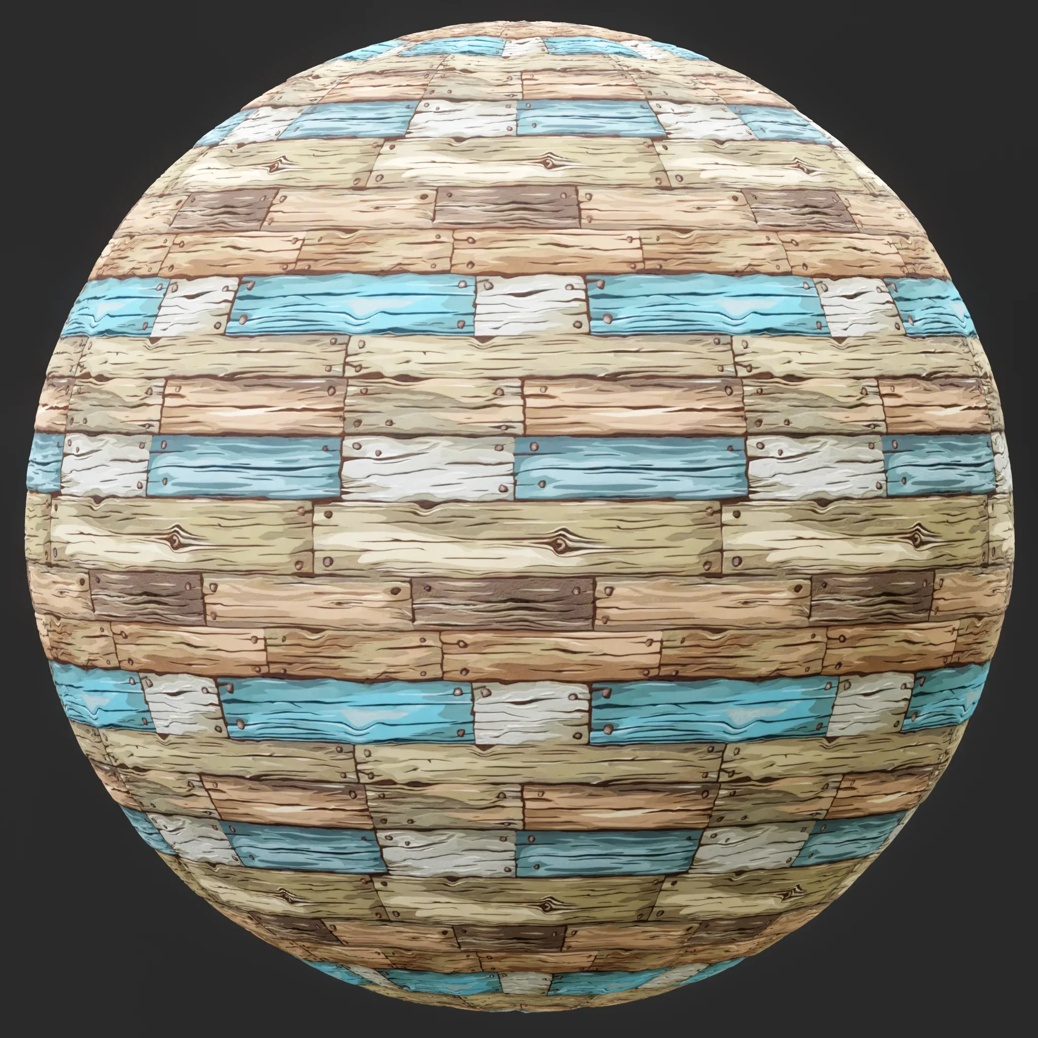 Stylized Wood Seamless Texture