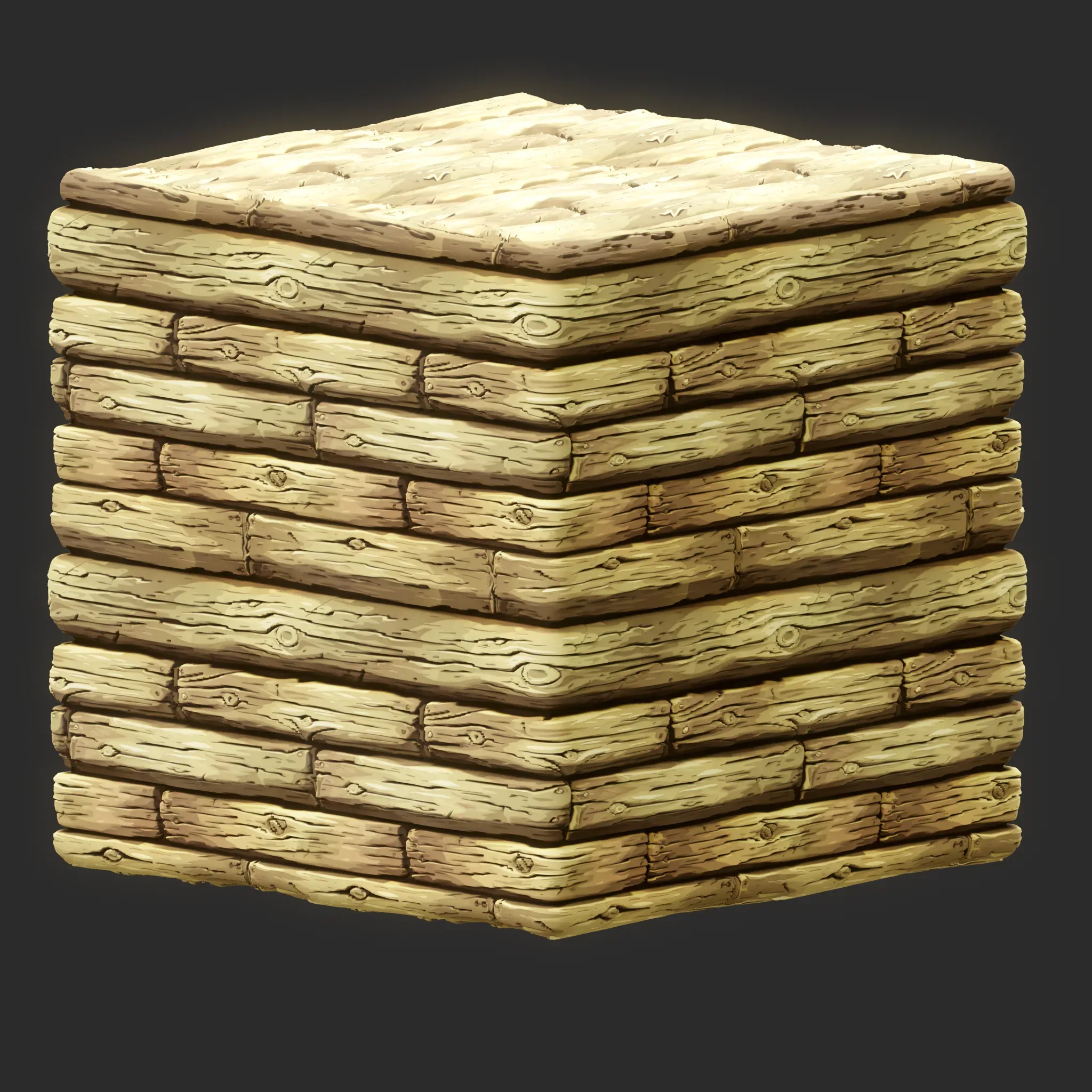 Stylized Wood Seamless Texture