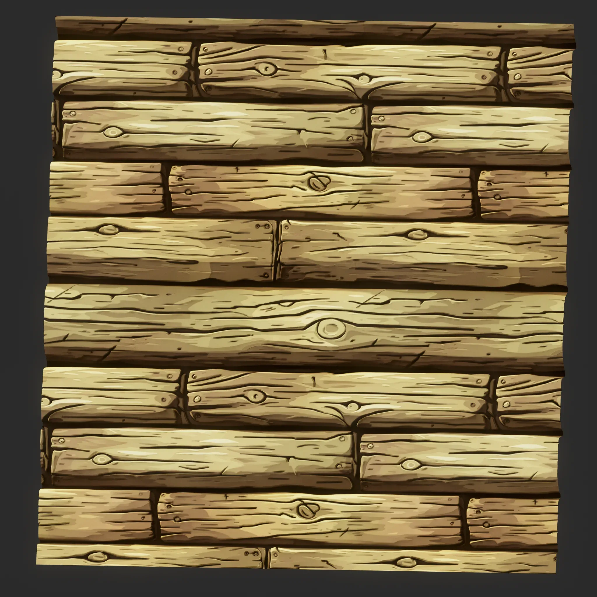 Stylized Wood Seamless Texture