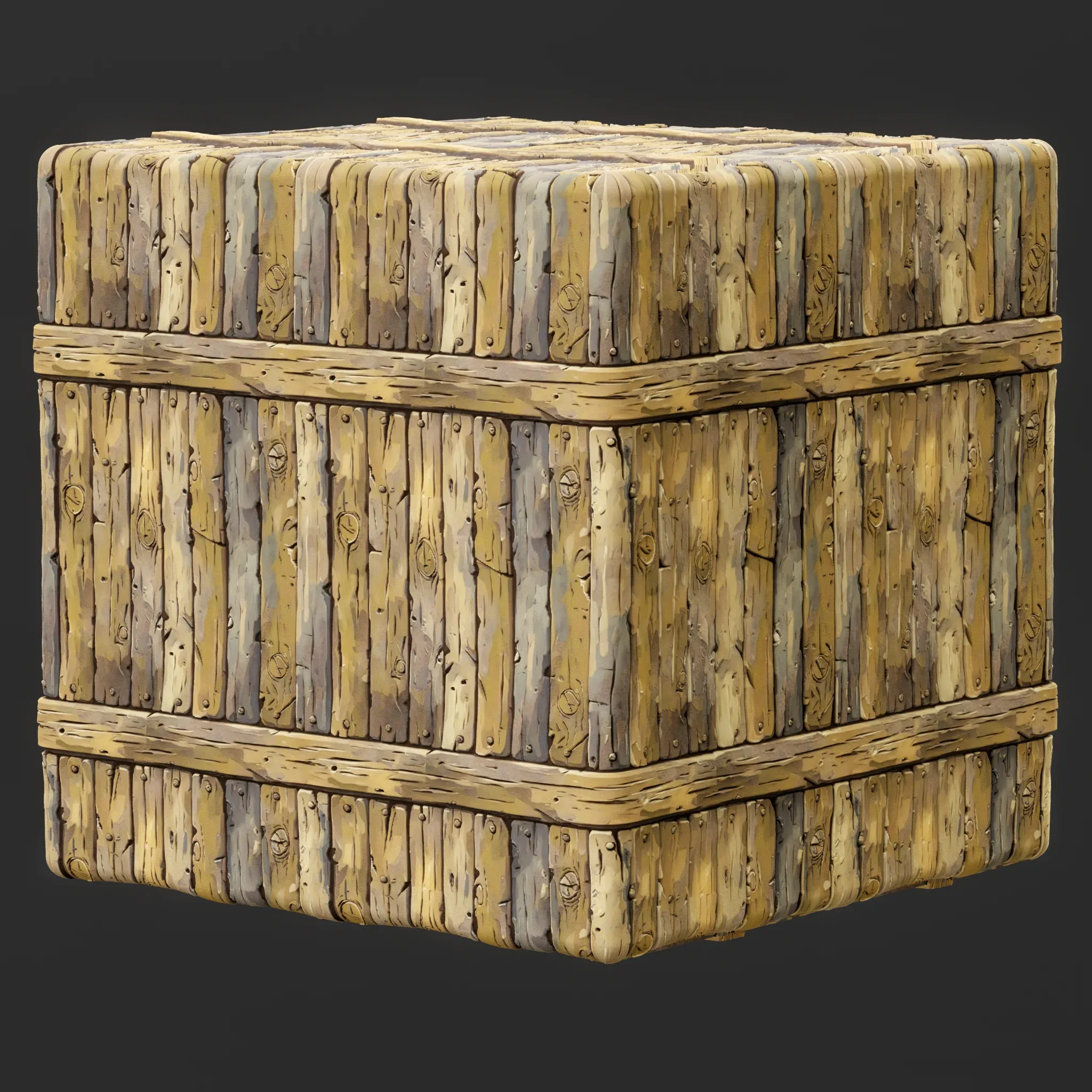 Stylized Wood Seamless Texture