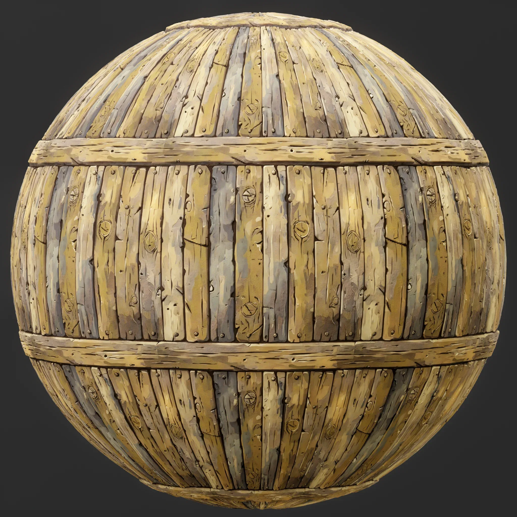 Stylized Wood Seamless Texture