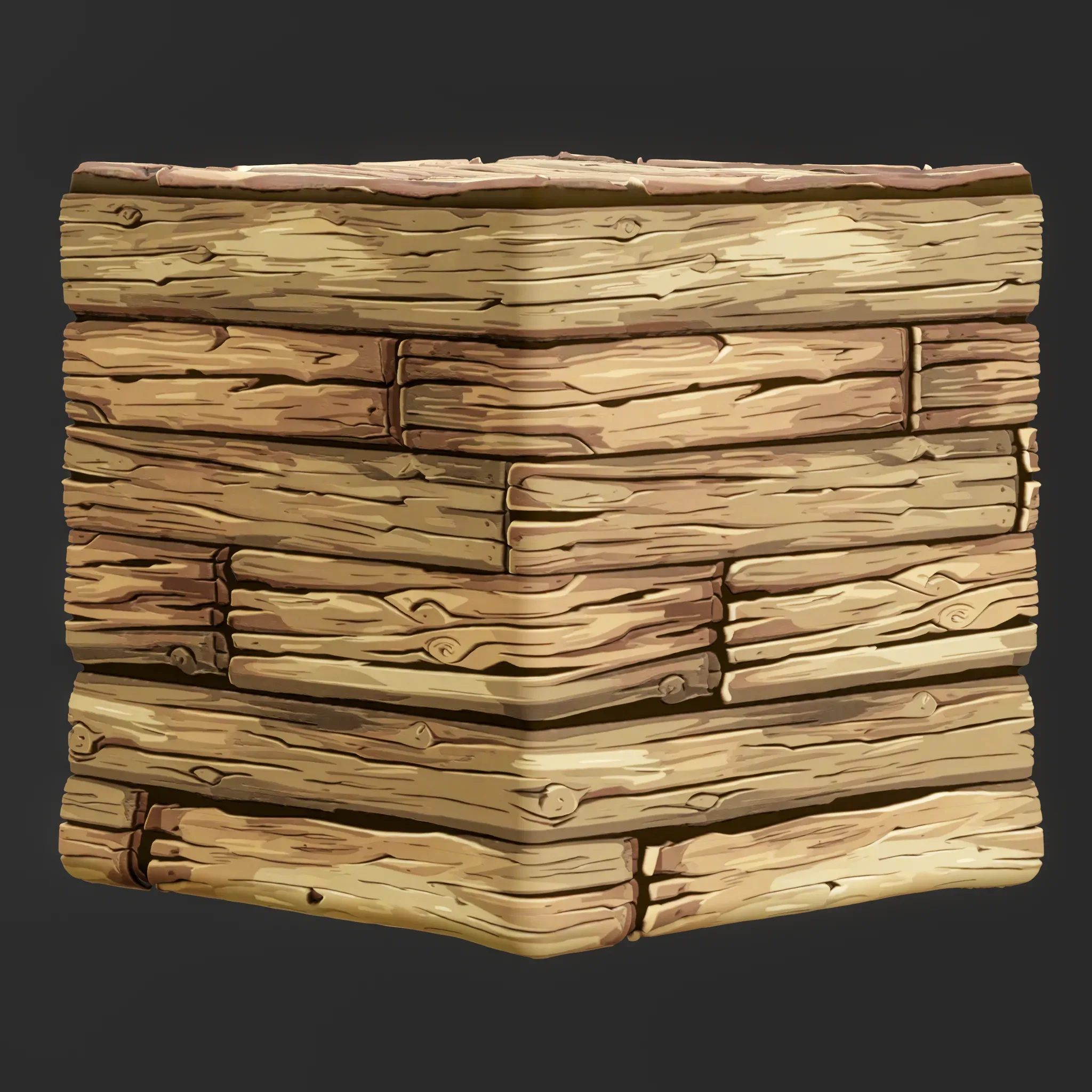 Stylized Wood Seamless Texture