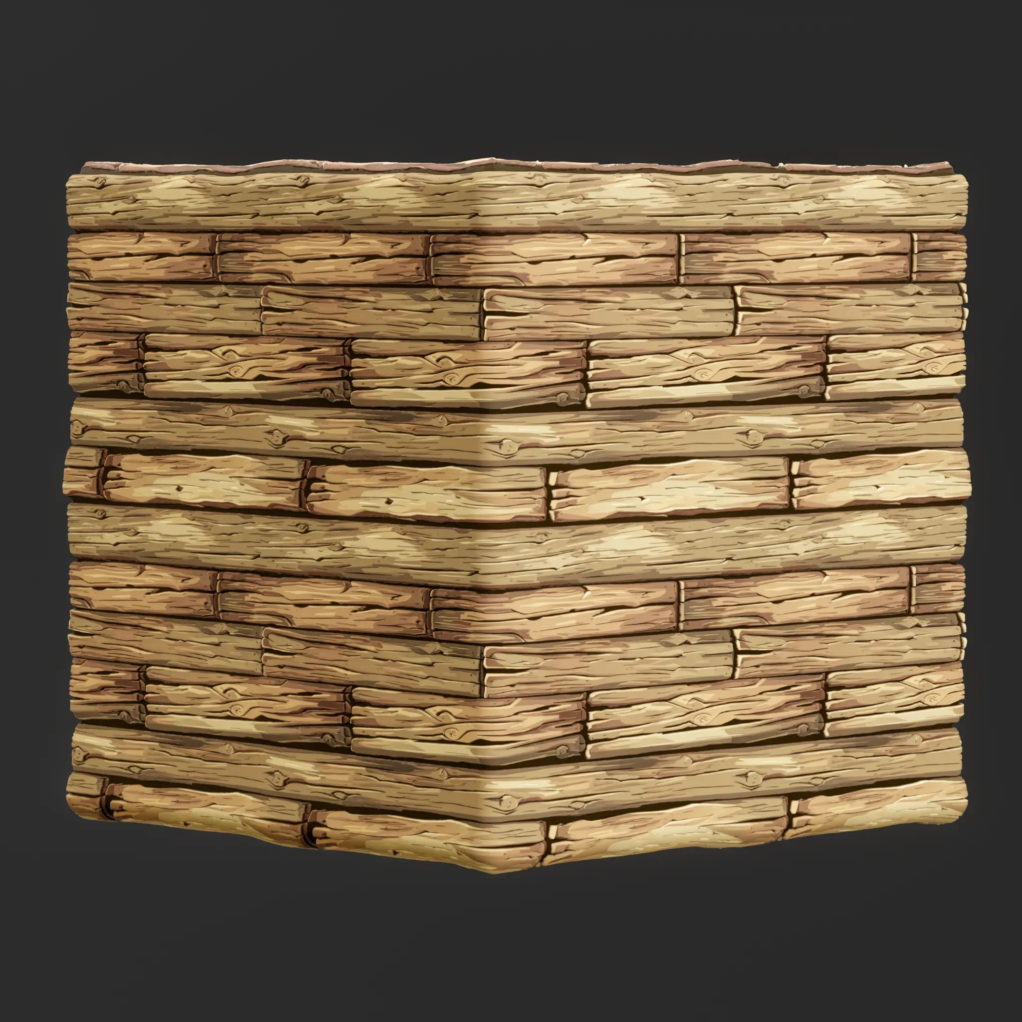 Stylized Wood Seamless Texture